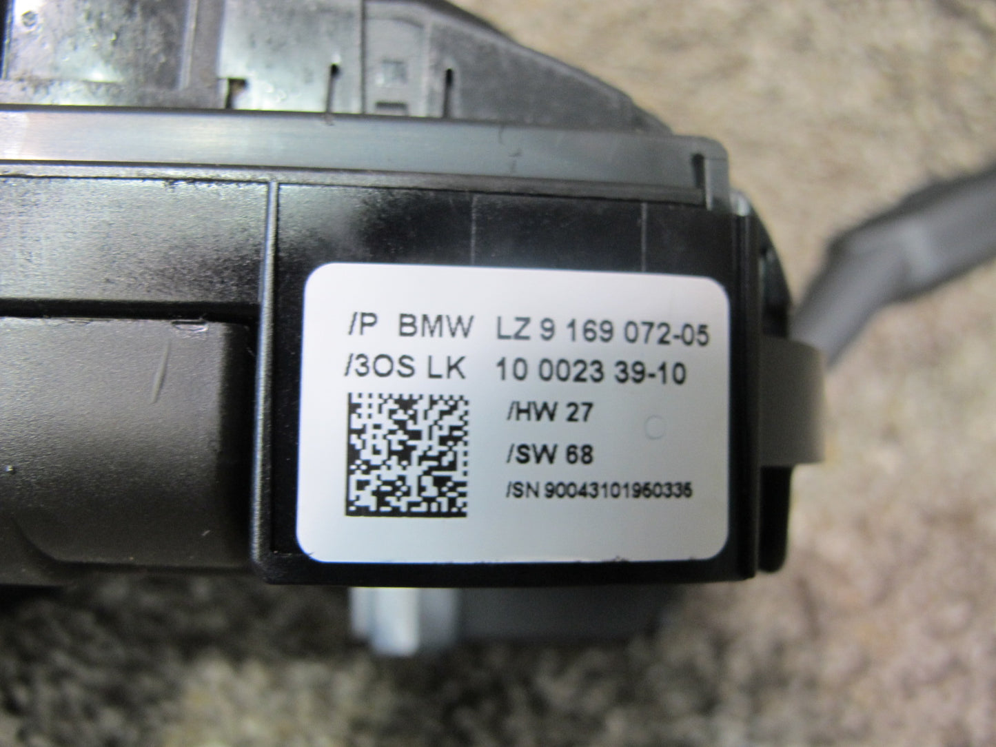 2007-2013 BMW 3-Series E90 E92 E93 Steering Column Switch Clock Spring Assembly OEM