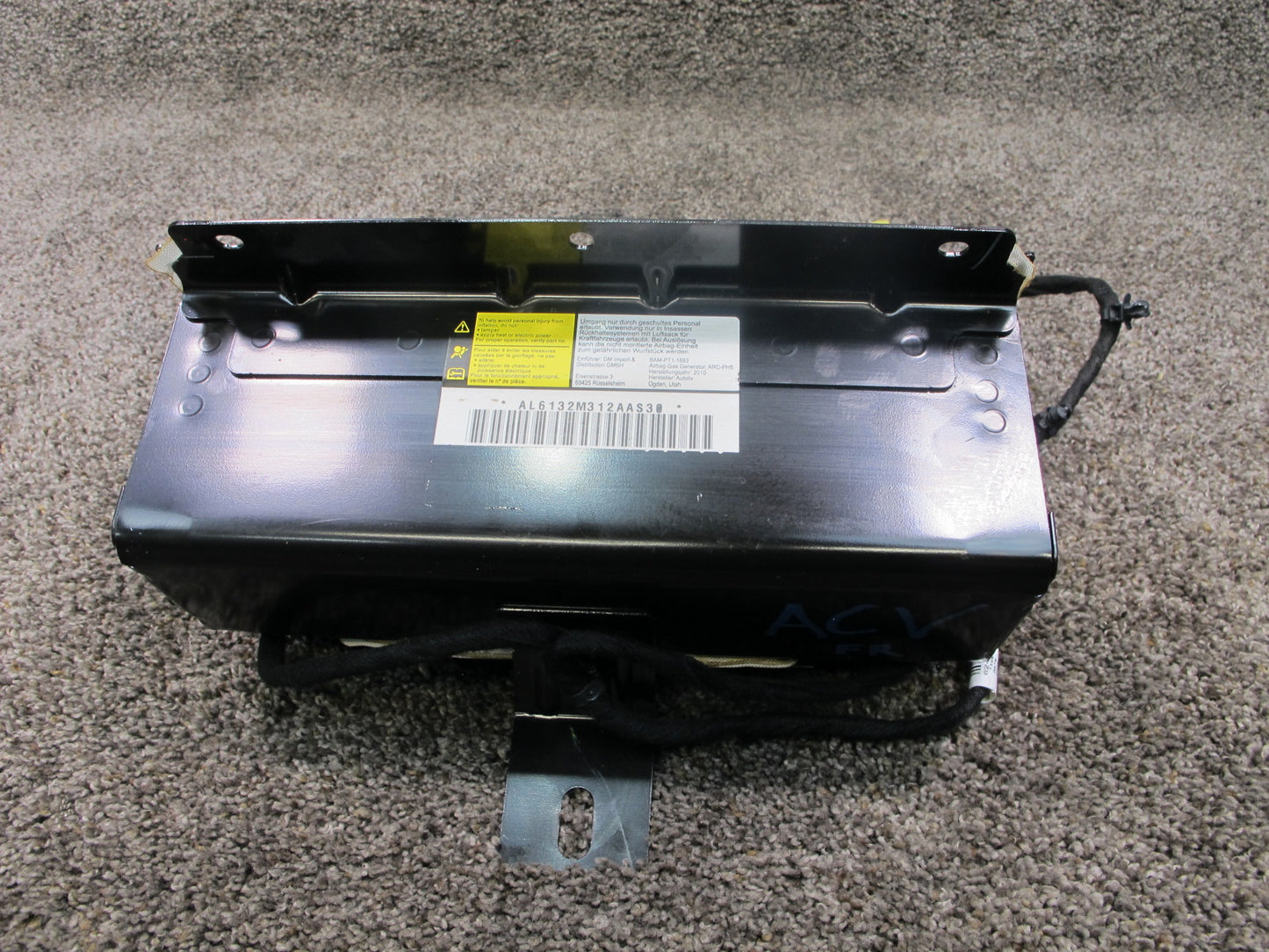 2008-2014 Cadillac CTS Front Passenger Dash Board SRS Air Bag OEM