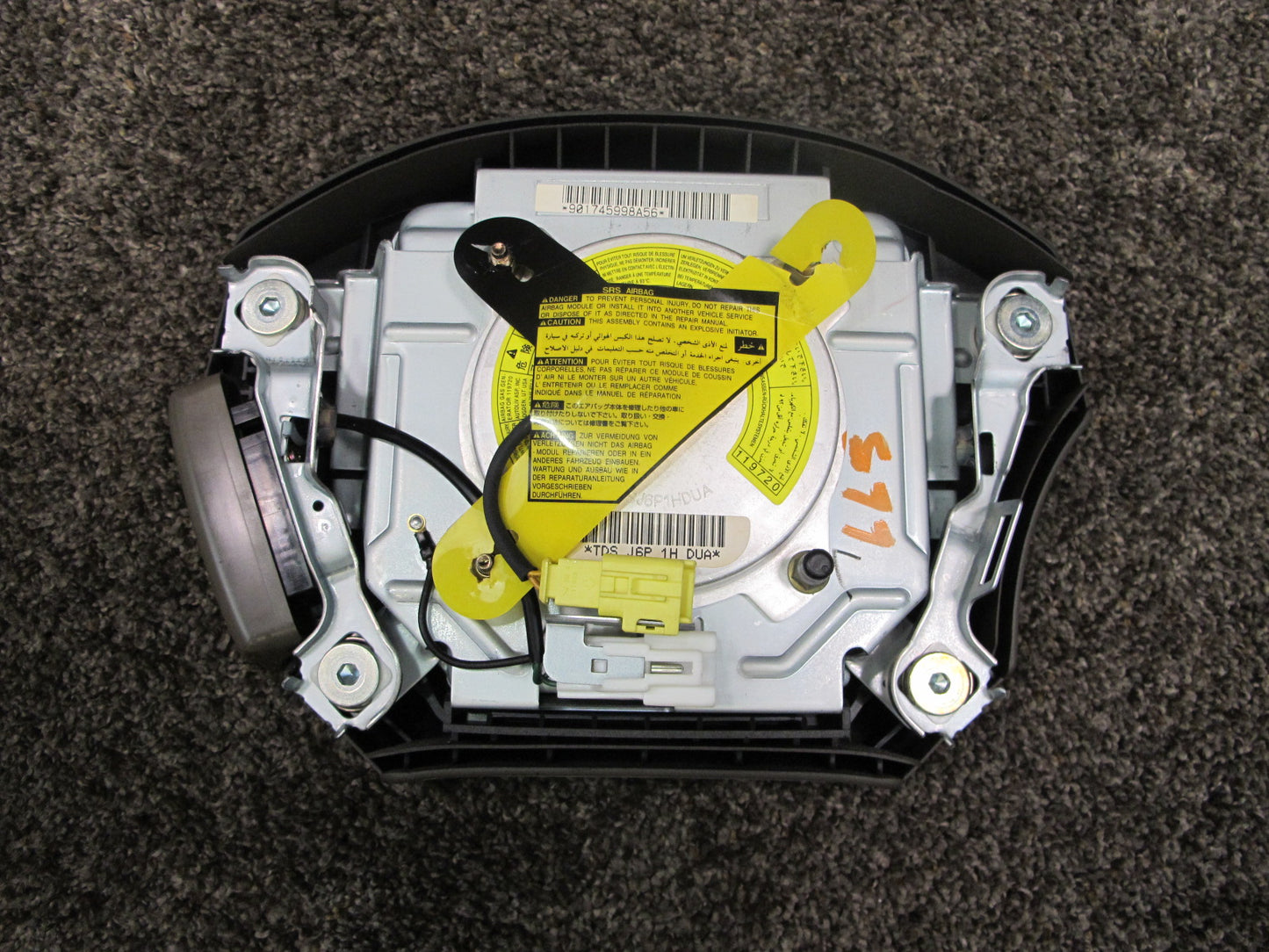 1997-2000 Lexus LS400 UCF20 Steering Wheel SRS Air Bag OEM