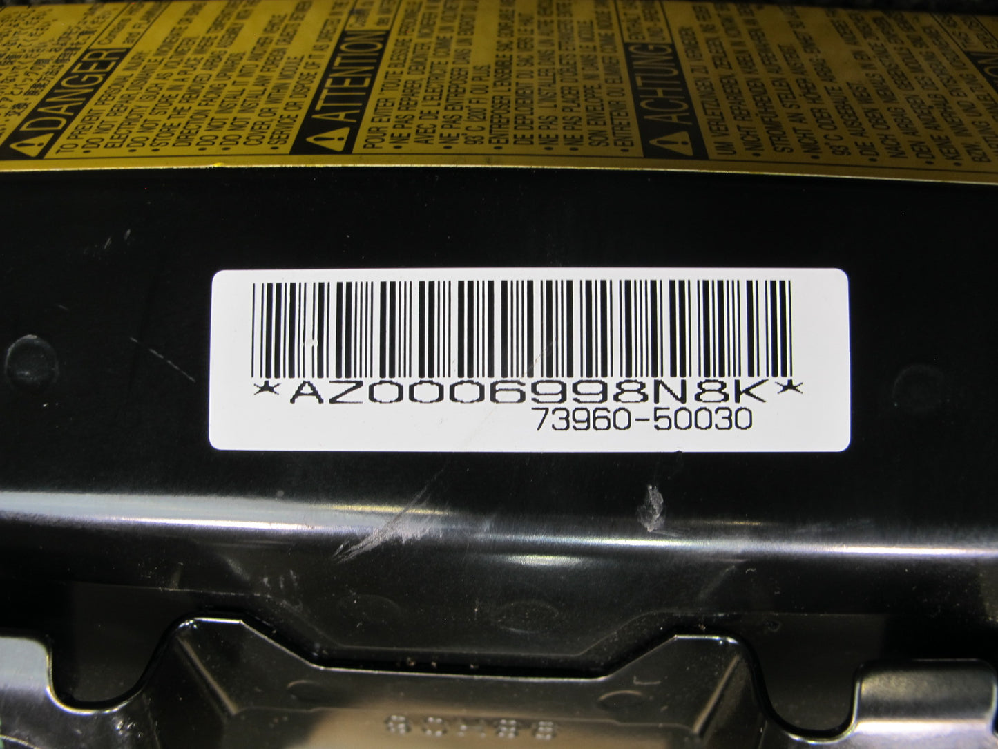 1997-2000 Lexus LS400 Front Right Passenger Dash Board SRS Air Bag OEM