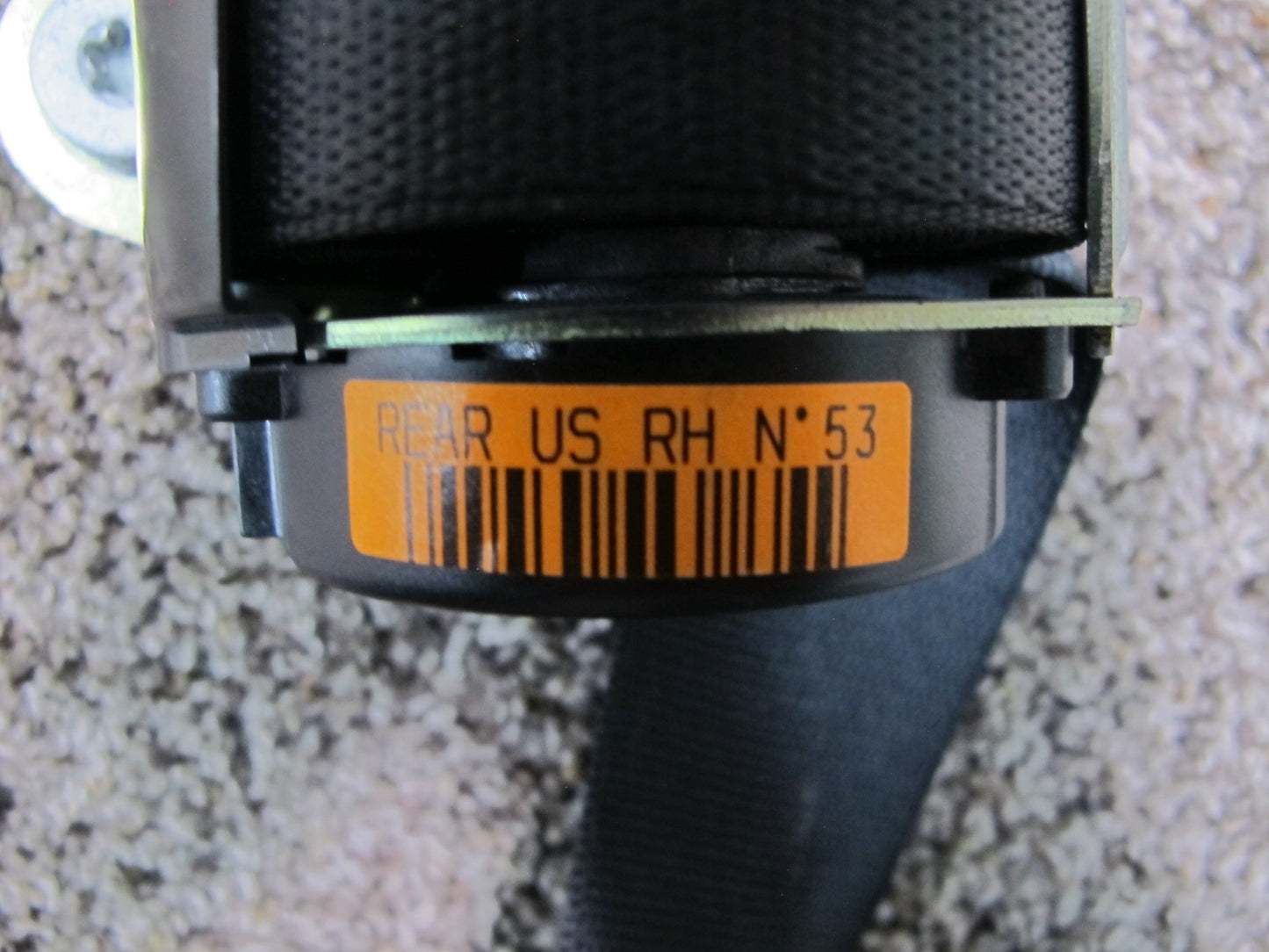 2009-2015 Mini Cooper S Rear Left and Right Seat Belt OEM