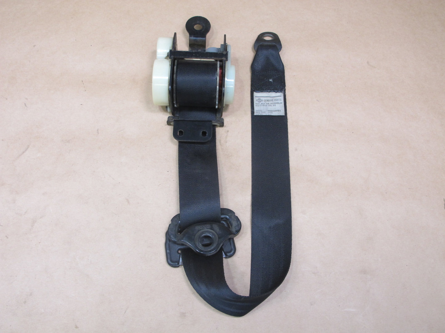 1983-1987 Nissan 300ZX Z31 Front Driver and Passenger Seat Belts OEM