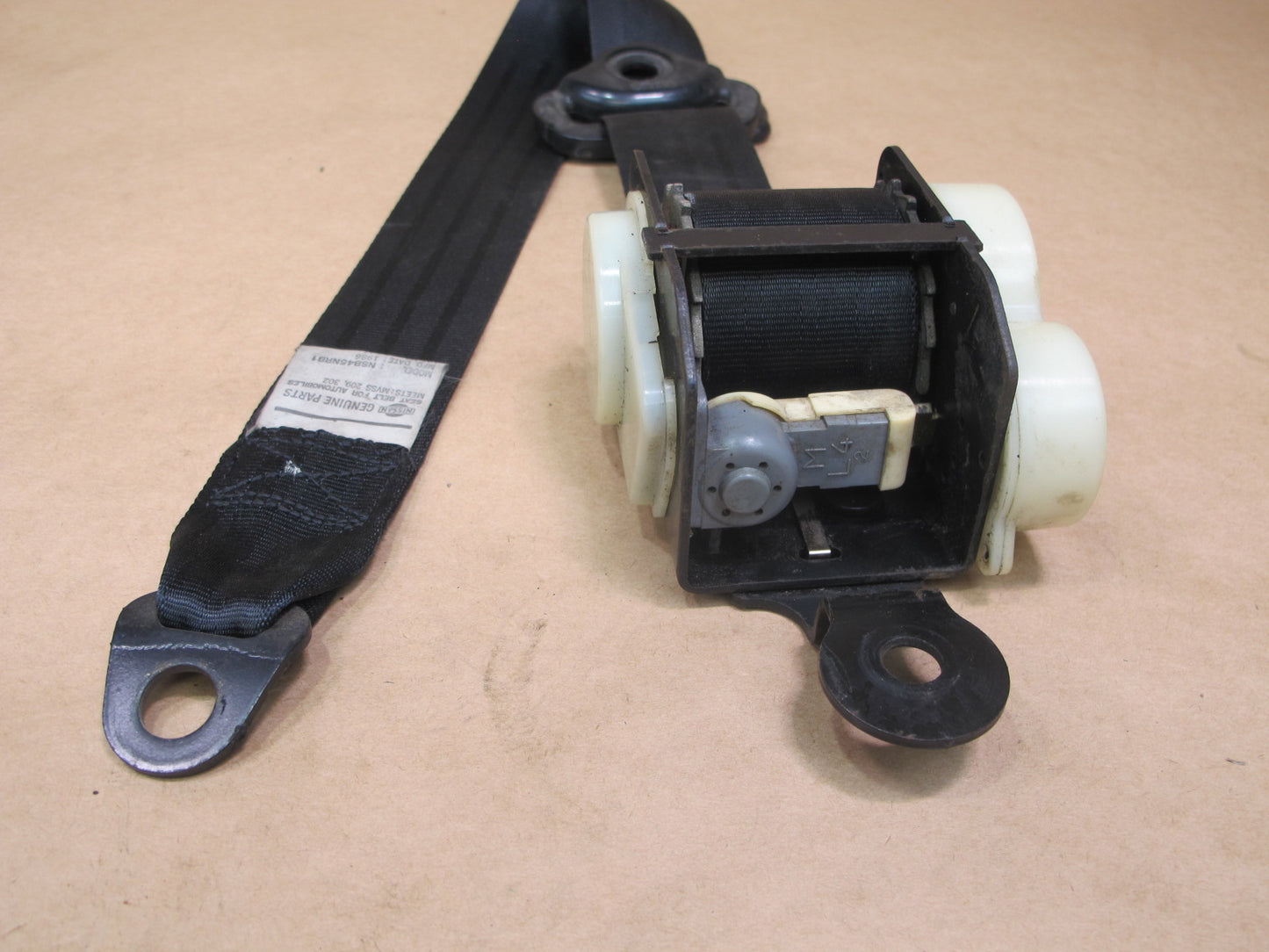 1983-1987 Nissan 300ZX Z31 Front Driver and Passenger Seat Belts OEM