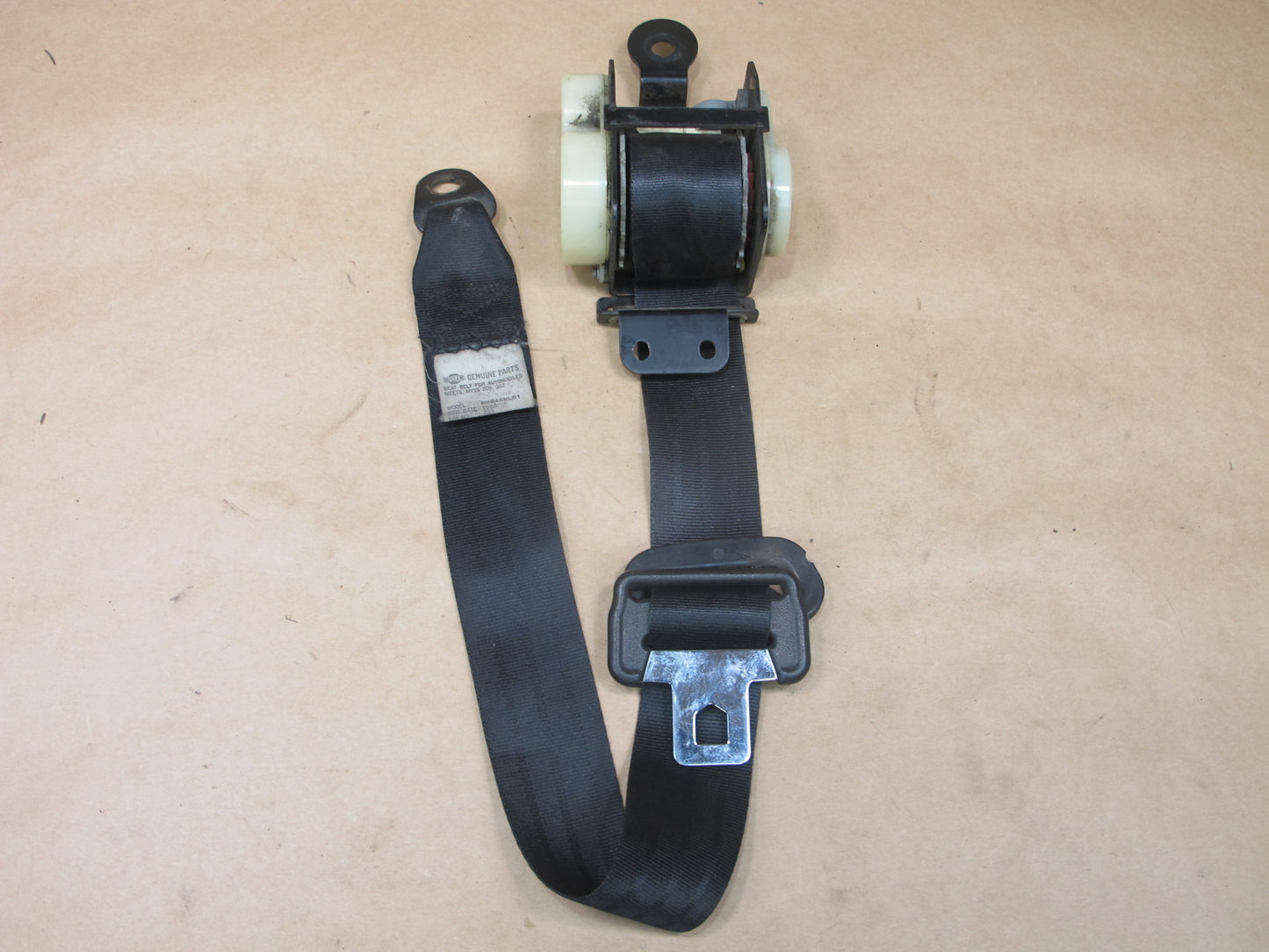 1983-1987 Nissan 300ZX Z31 Front Driver and Passenger Seat Belts OEM