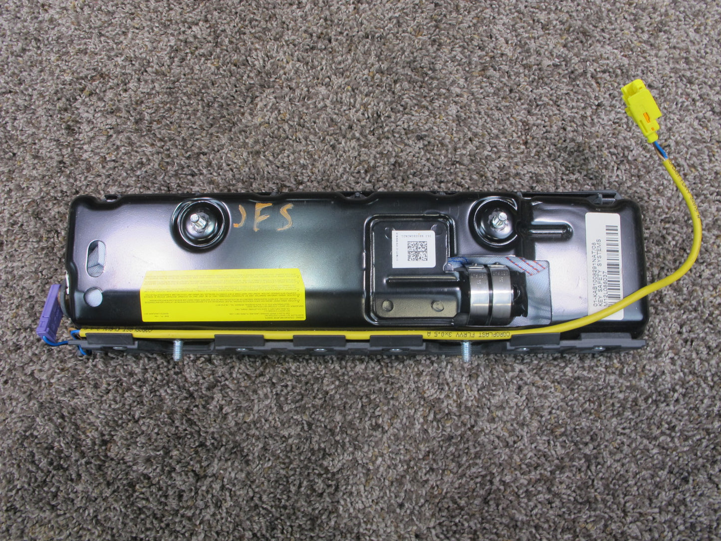 10-12 AUDI A5 S5 FRONT LEFT DRIVER SIDE UNDER DASH KNEE SRS AIRBAG OEM
