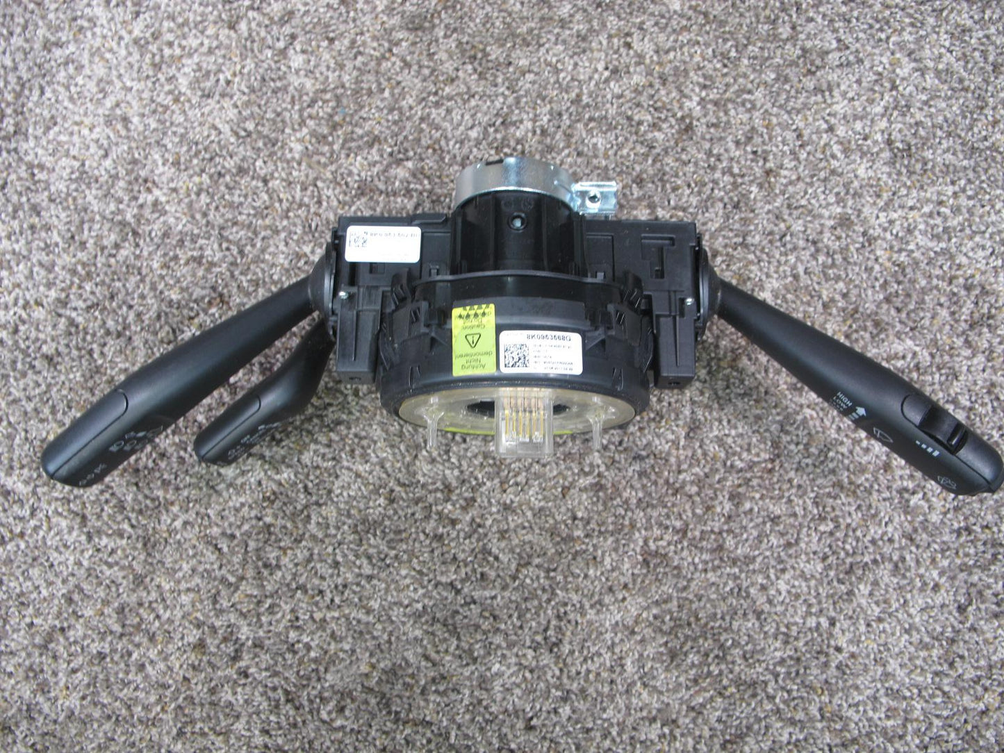 08-12 AUDI A5 S5 STEERING COLUMN TURN SIGNAL WIPER SWITCH CLOCK SPRING OEM