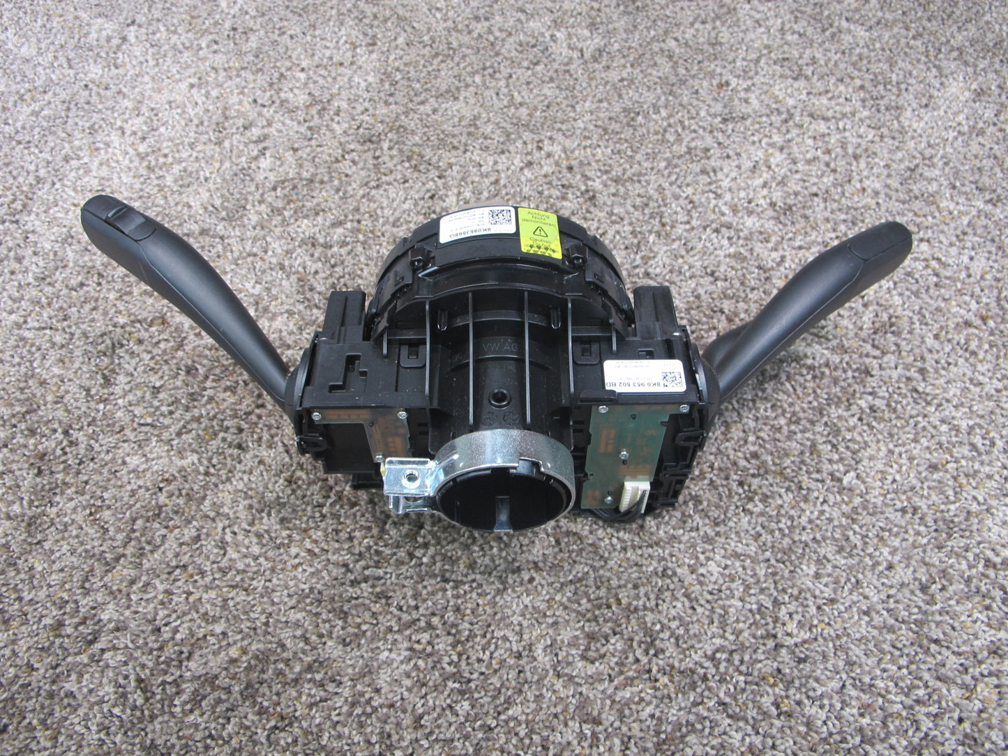 08-12 AUDI A5 S5 STEERING COLUMN TURN SIGNAL WIPER SWITCH CLOCK SPRING OEM