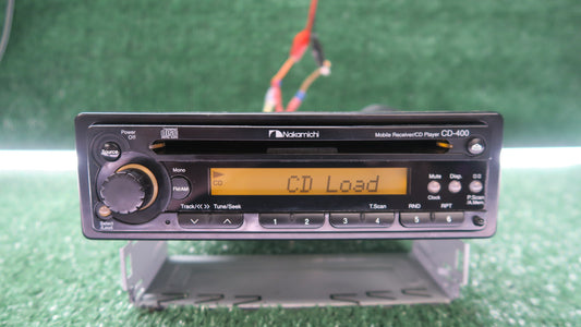 Near Mint! Nakamichi CD-400 Car Stereo Head Unit Complete Set w/ Wiring & Remote