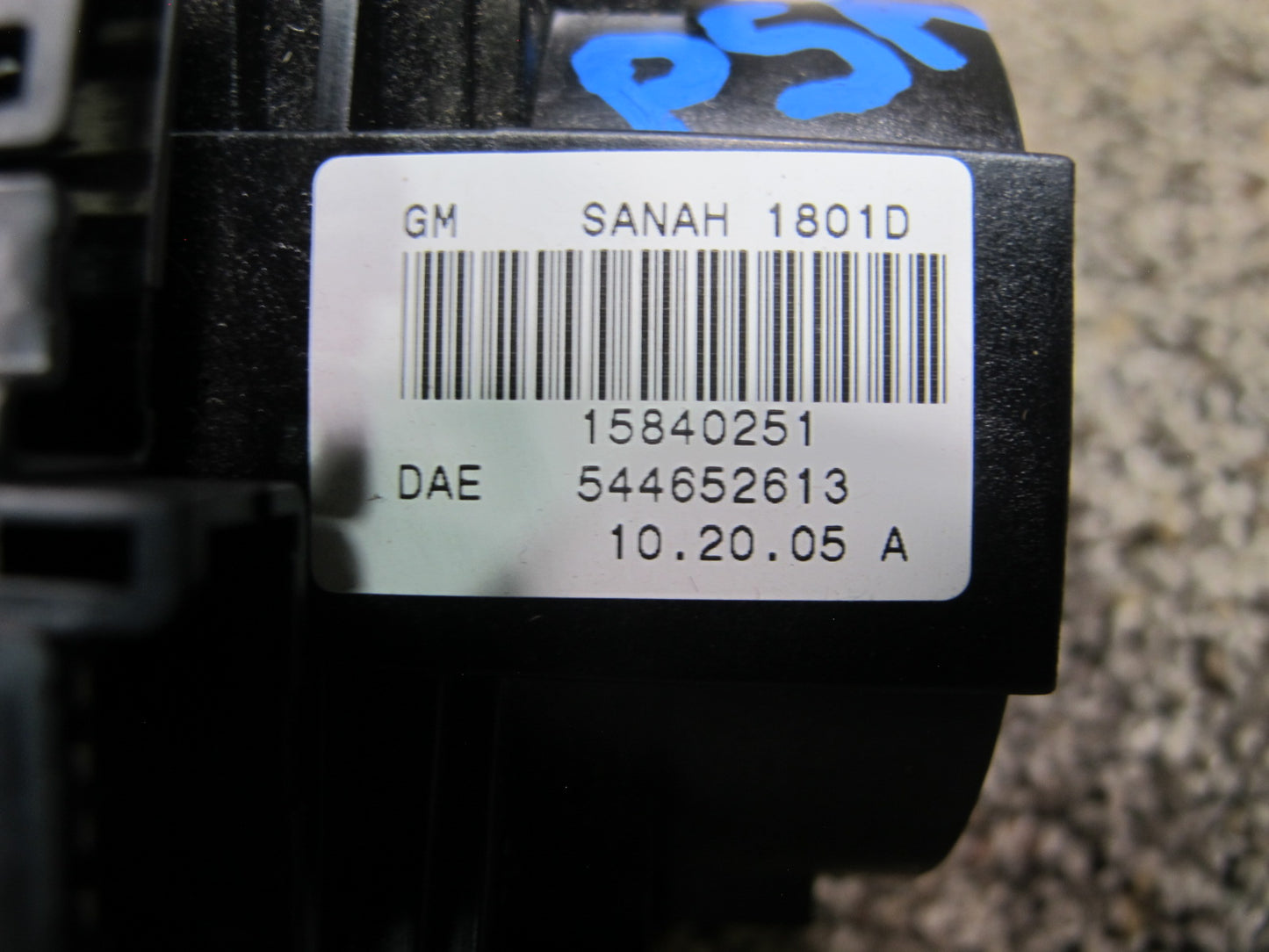 06-09 PONTIAC SOLSTICE STEERING COLUMN ANGLE SENSOR CLOCK SPRING WIPER SWITCH OEM