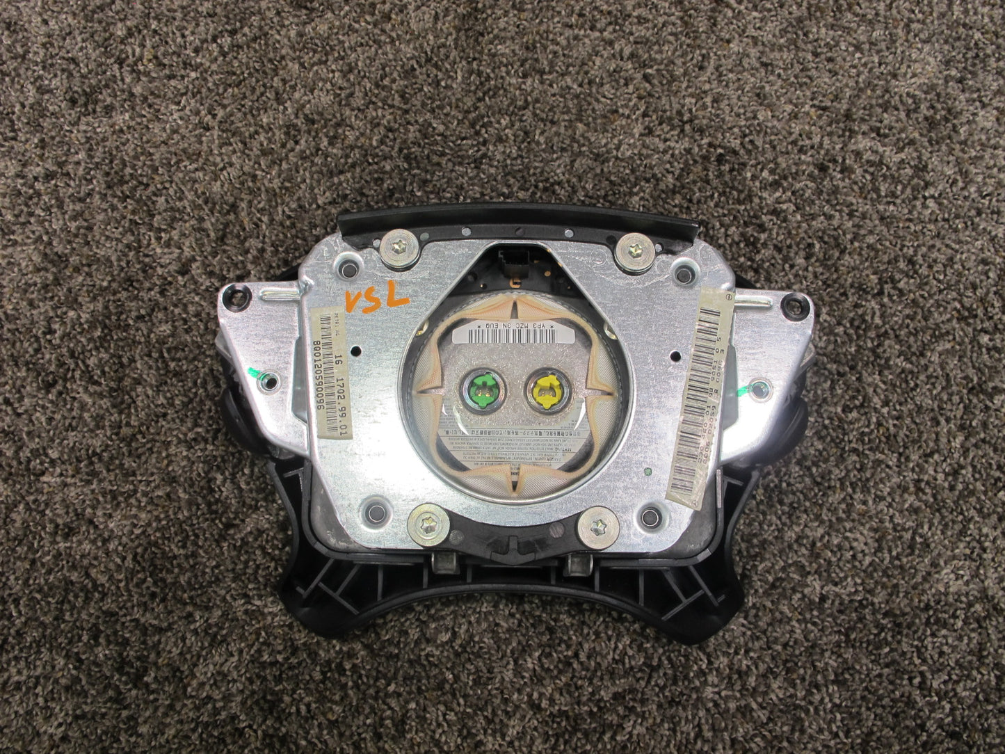 03-06 MERCEDES R230 SL500 FRONT LEFT DRIVER SIDE STEERING WHEEL SRS AIRBAG OEM