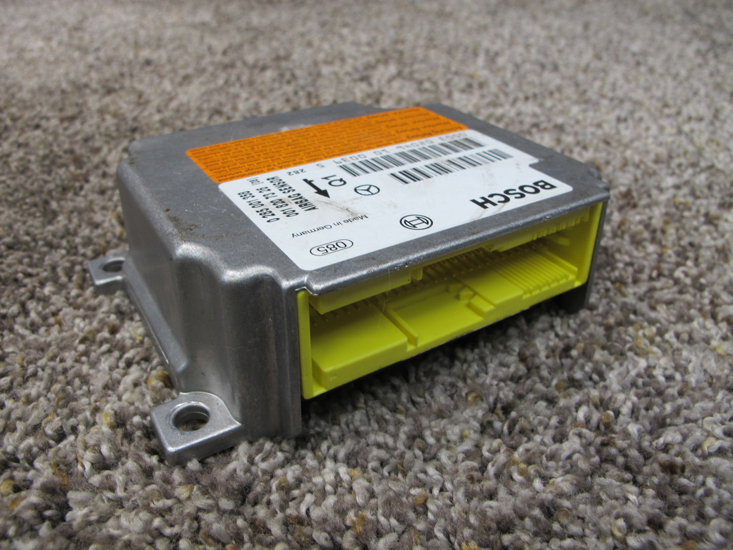 03-06 MERCEDES R230 SL500 SRS AIRBAG CONTROL MODULE UNIT 0018207326 OEM