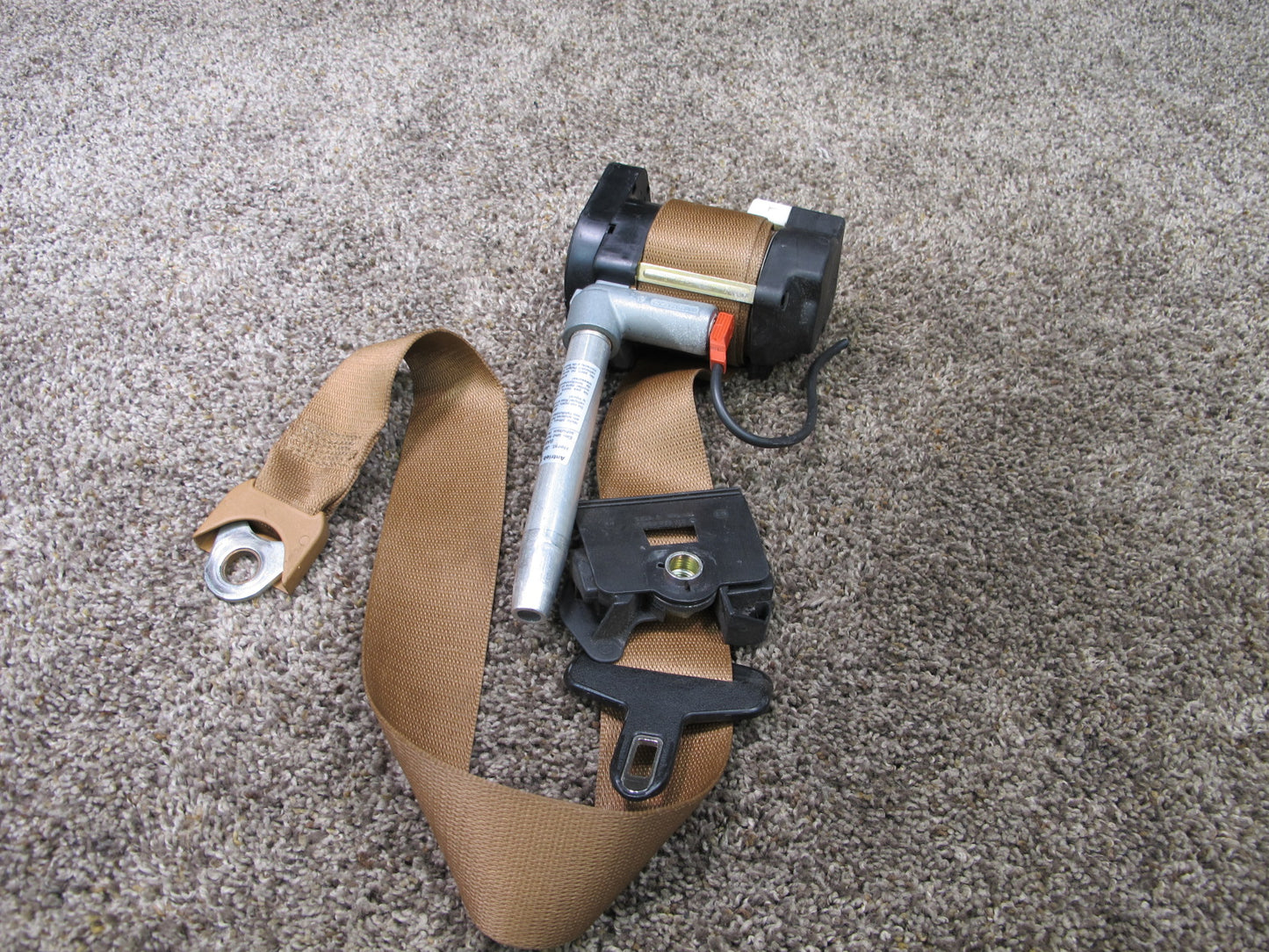 93-95 MERCEDES W140 S500 FRONT LEFT & RIGHT SIDE SEATBELT RETRACTOR SET OEM