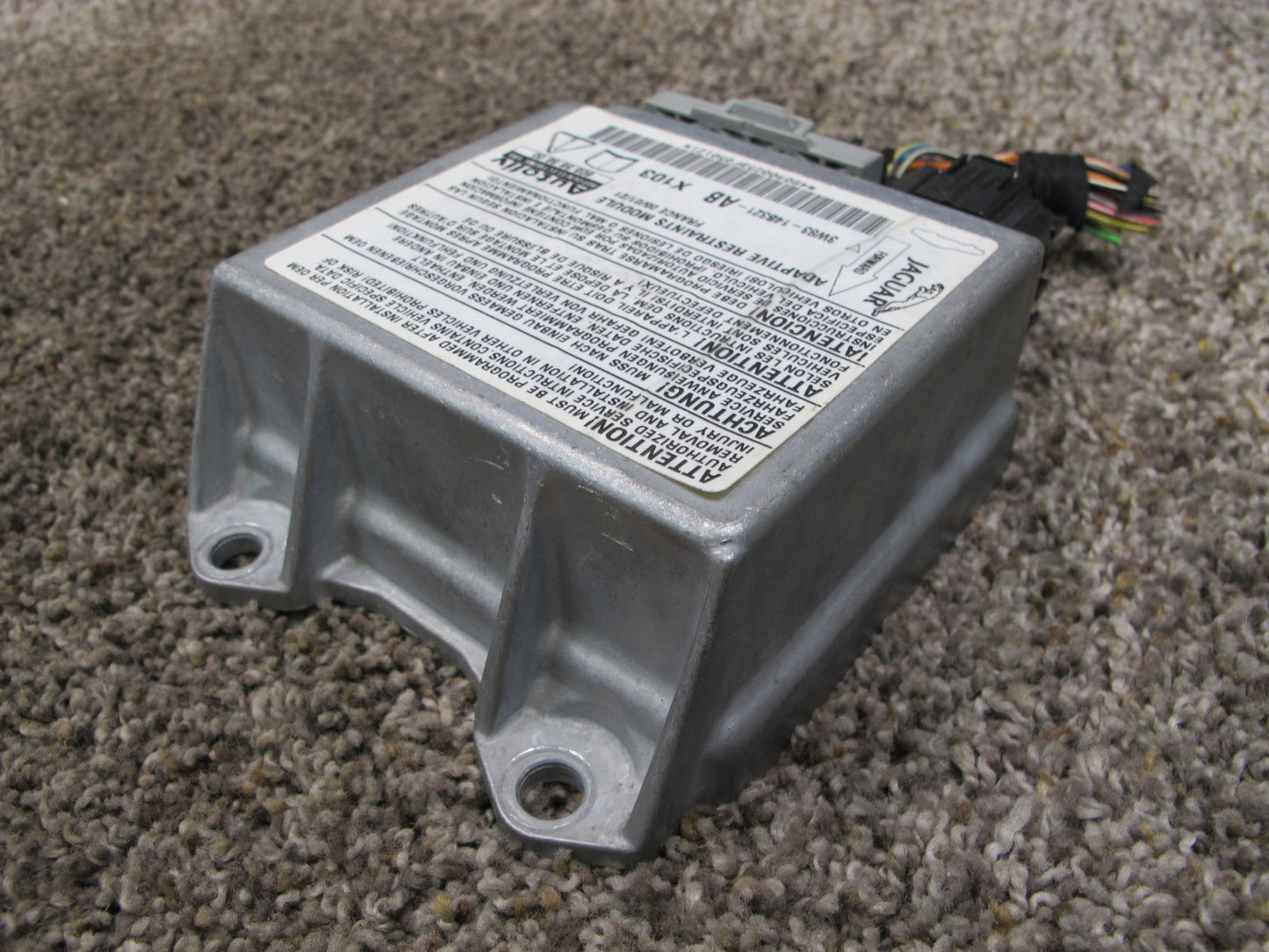 03-06 JAGUAR XK8 SRS AIRBAG CONTROL MODULE UNIT OEM