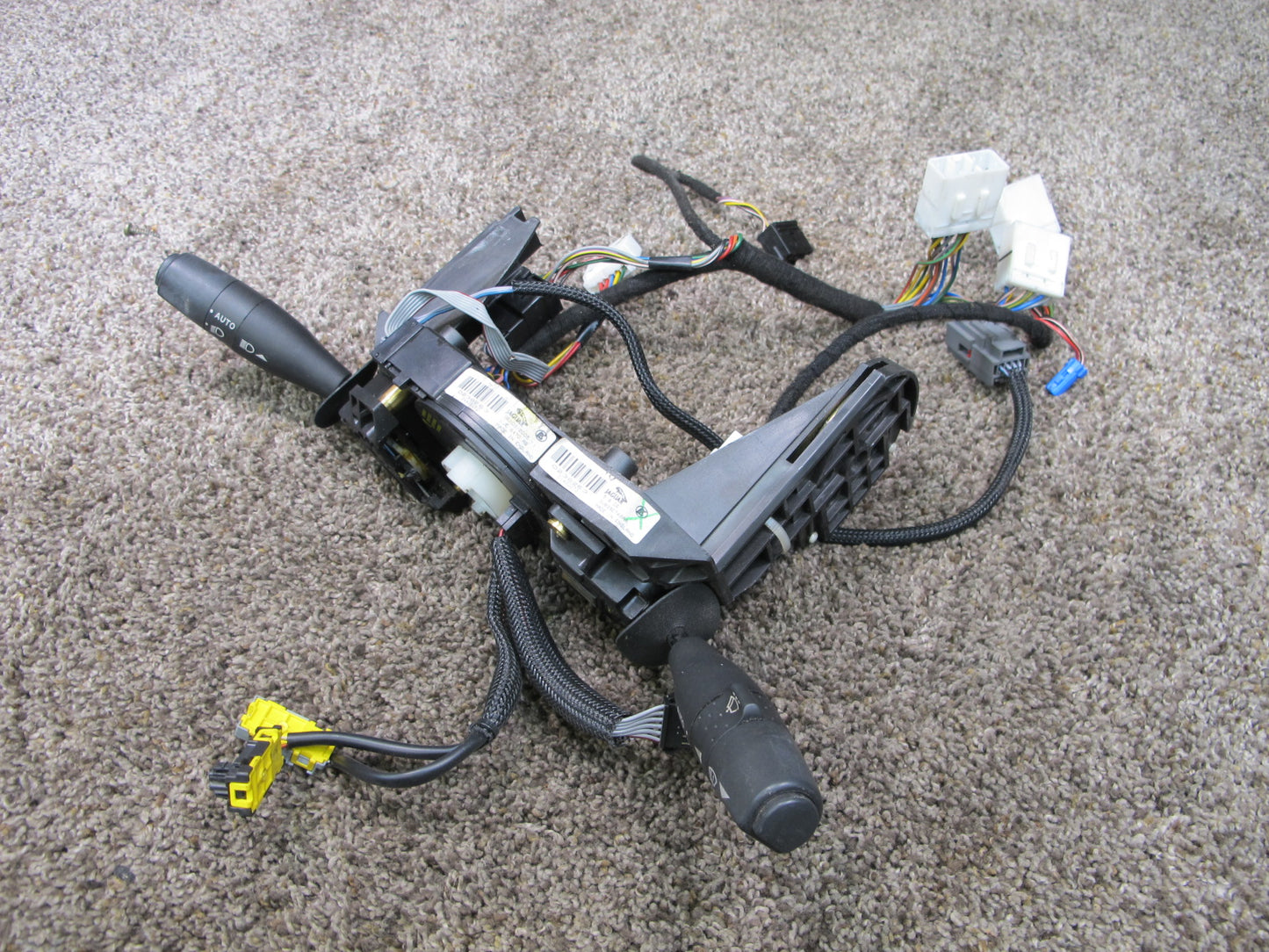 03-06 JAGUAR XK8 STEERING COLUMN MULTI SWITCH ANGLE SENSOR CLOCK SPRING OEM