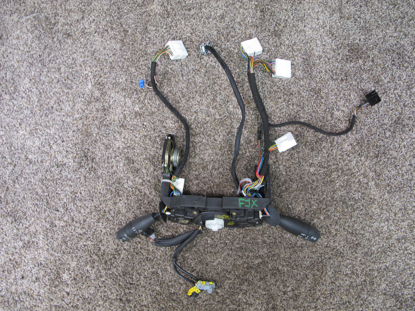 03-06 JAGUAR XK8 STEERING COLUMN MULTI SWITCH ANGLE SENSOR CLOCK SPRING OEM