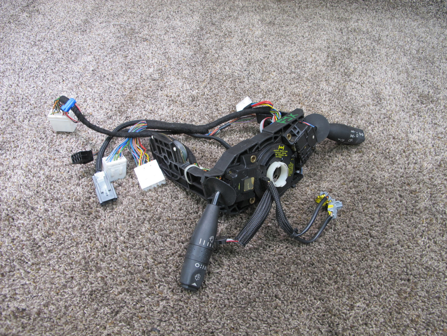03-06 JAGUAR XK8 STEERING COLUMN MULTI SWITCH ANGLE SENSOR CLOCK SPRING OEM