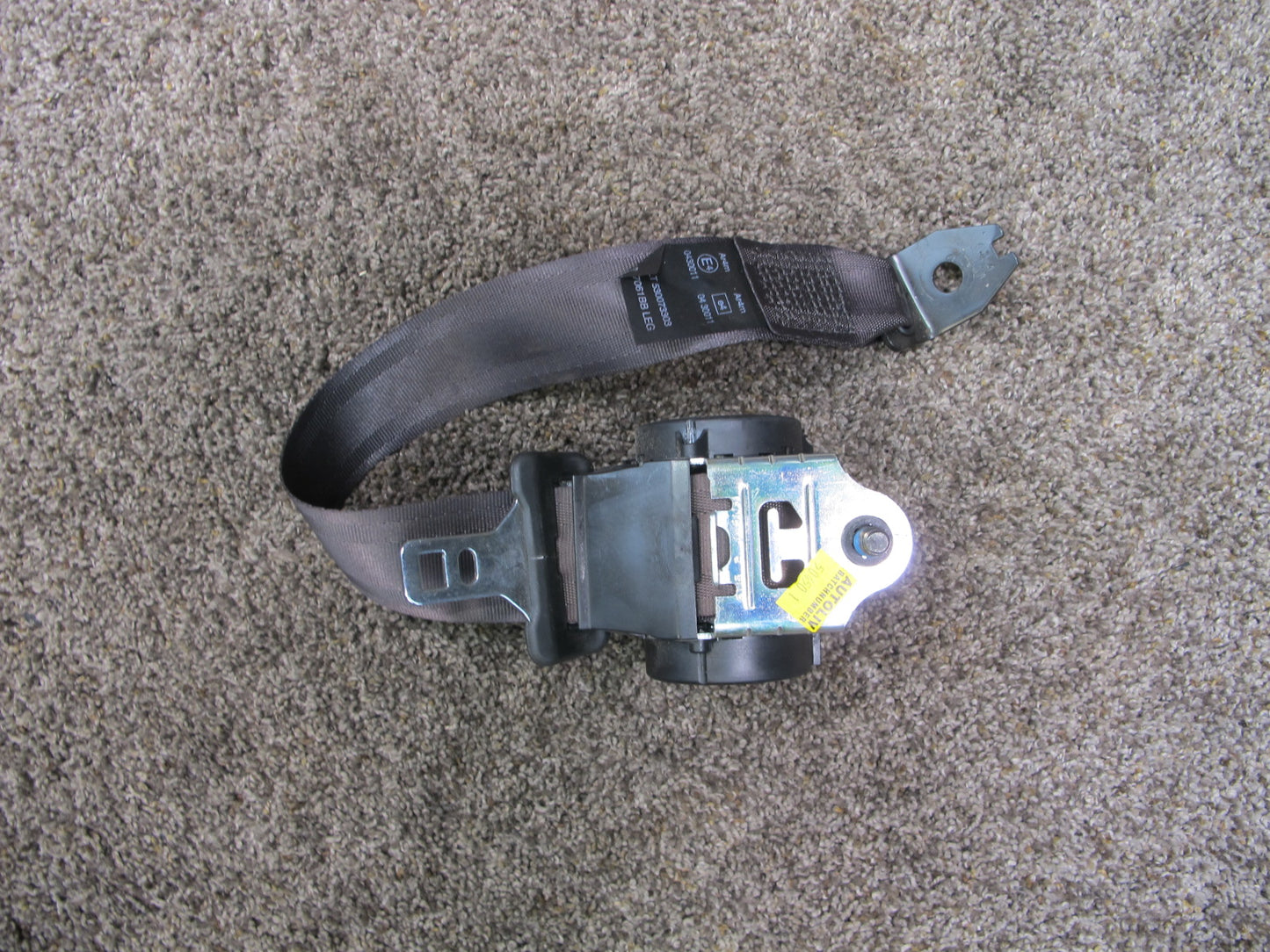 03-06 JAGUAR XK8 REAR LEFT & RIGHT SIDE SEATBELT RETRACTOR SET OEM