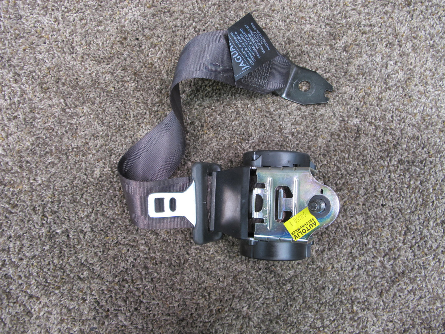 03-06 JAGUAR XK8 REAR LEFT & RIGHT SIDE SEATBELT RETRACTOR SET OEM