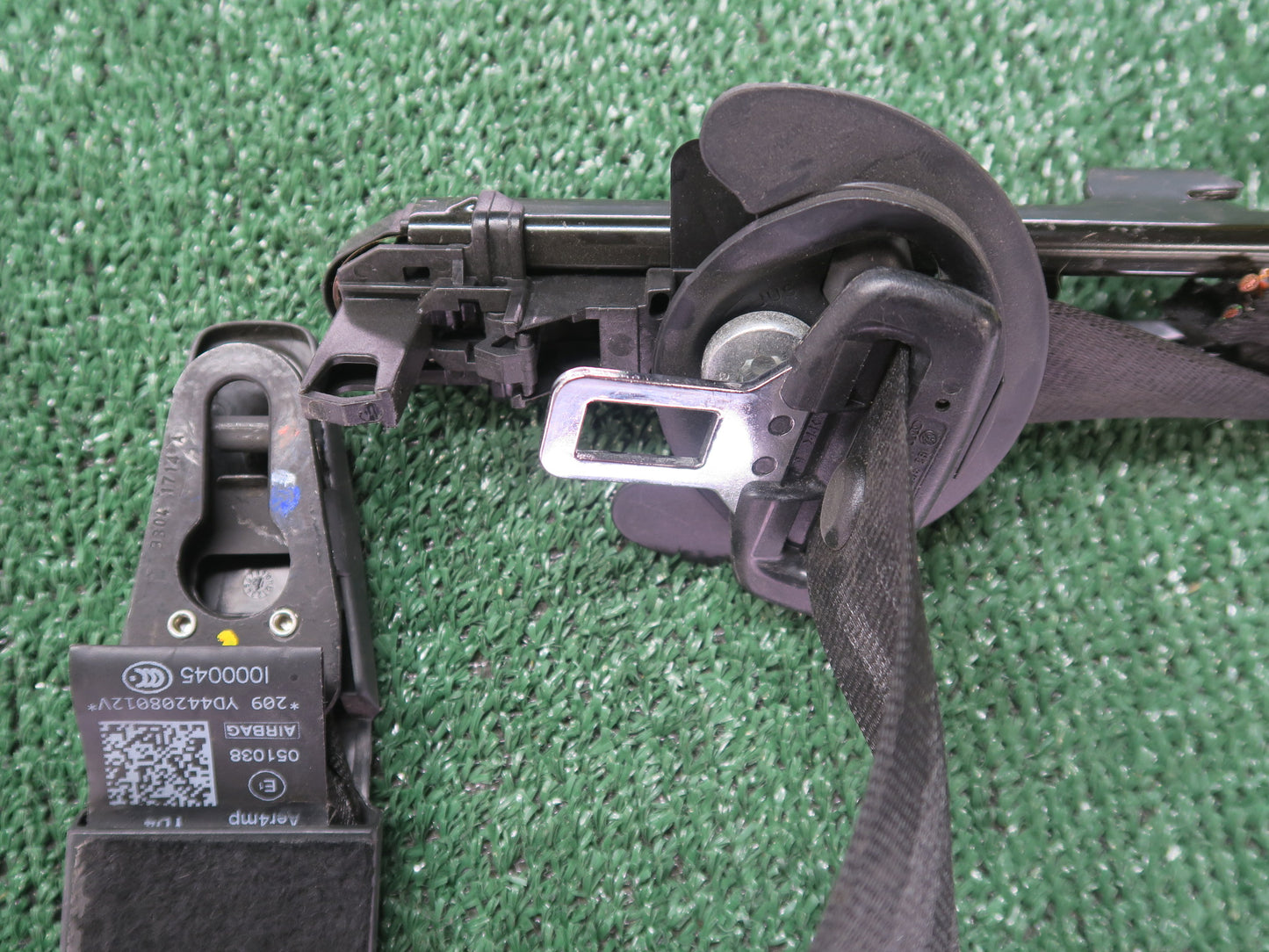 2012-2018 AUDI A6 S6 A7 S7 Front Left Seat Belt Retractor Black OEM