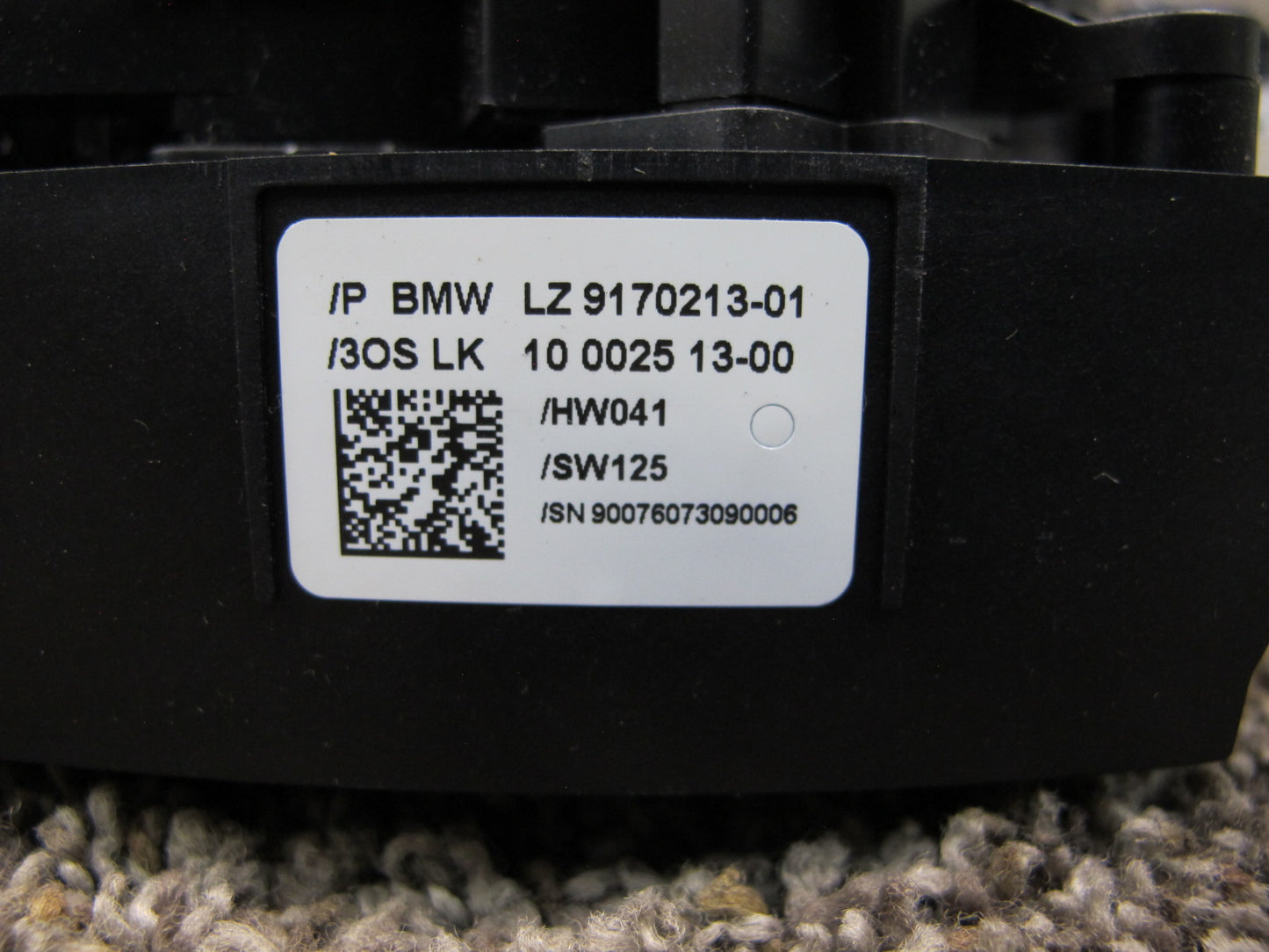 08-10 BMW E60 STEERING COLUMN TURN SIGNAL WIPER ACC MULTI SWITCH 9170213 OEM