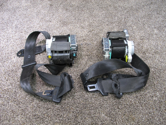 08-17 AUDI A5 S5 FRONT LEFT & RIGHT SIDE SEATBELT RETRACTOR SET OEM