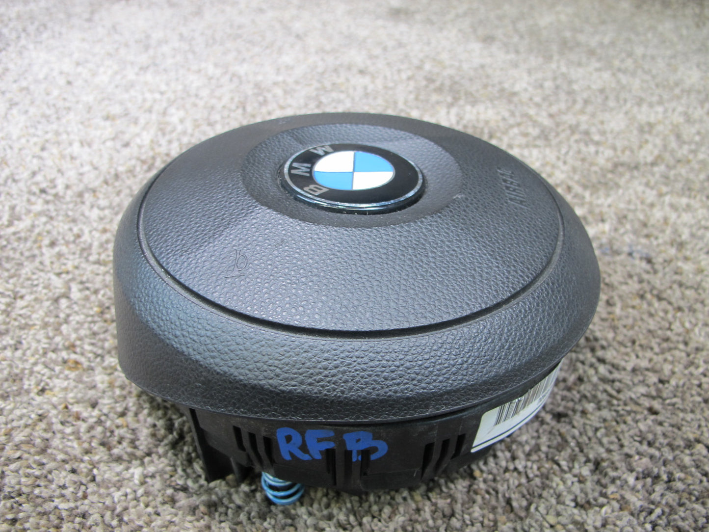 06-10 BMW E60 E61 FRONT LEFT DRIVER SIDE STEERING WHEEL SRS AIRBAG OEM