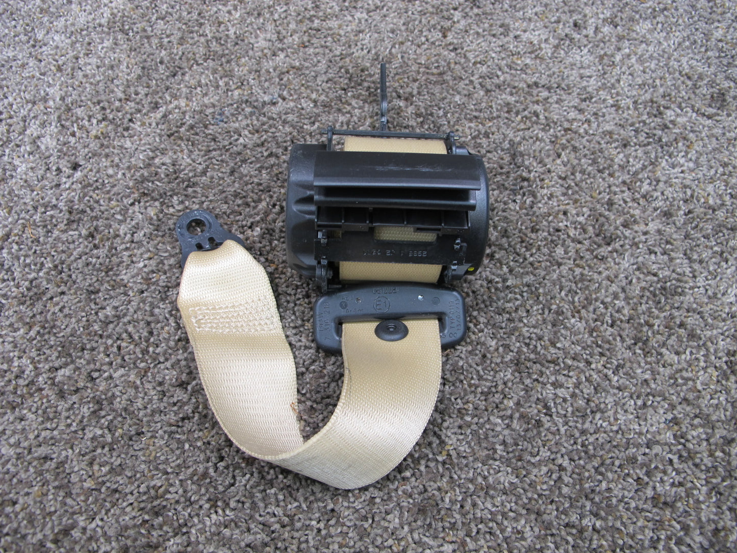 12-18 BMW F30 REAR LEFT CENTER RIGHT SIDE SEATBELT RETRACTOR SET OEM