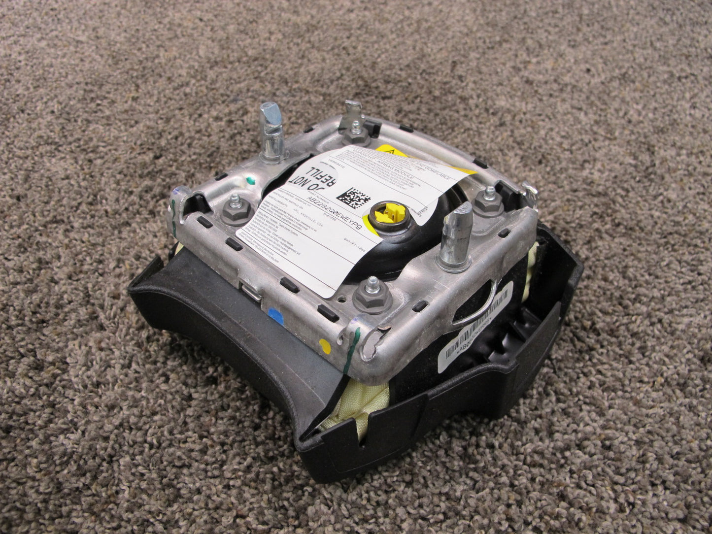 03-07 HUMMER H2 FRONT LEFT DRIVER SIDE STEERING WHEEL SRS AIRBAG OEM