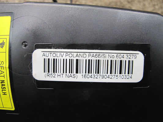 05-08 MINI COOPER R52 FRONT LEFT DRIVER SIDE SEAT SRS AIRBAG OEM