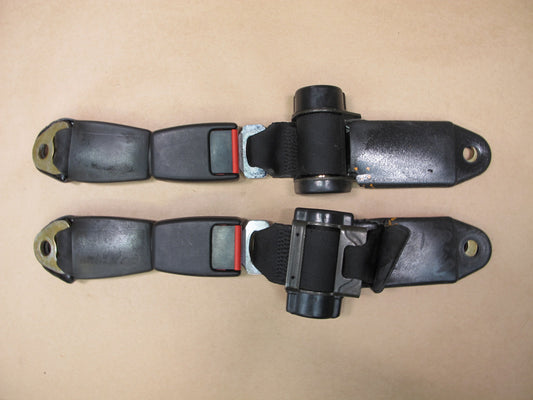 84-89 PORSCHE 944 REAR LEFT & RIGHT SIDE SEATBELT RETRACTOR SET OEM