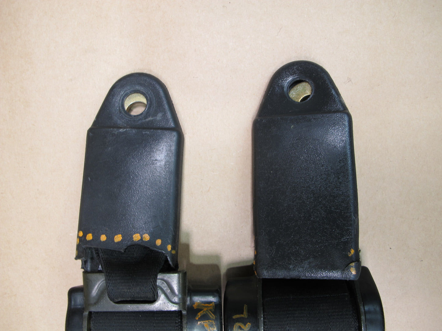 84-89 PORSCHE 944 REAR LEFT & RIGHT SIDE SEATBELT RETRACTOR SET OEM
