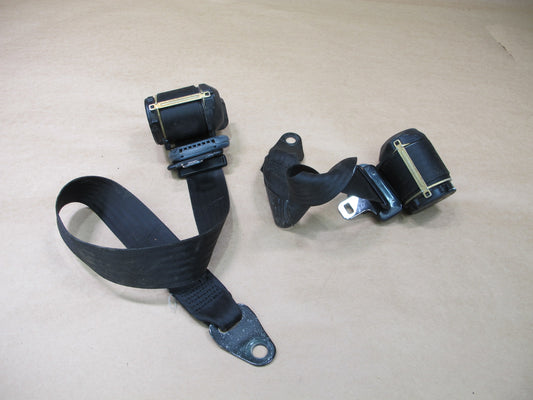84-89 PORSCHE 944 FRONT LEFT & RIGHT SIDE SEATBELT RETRACTOR SET OEM