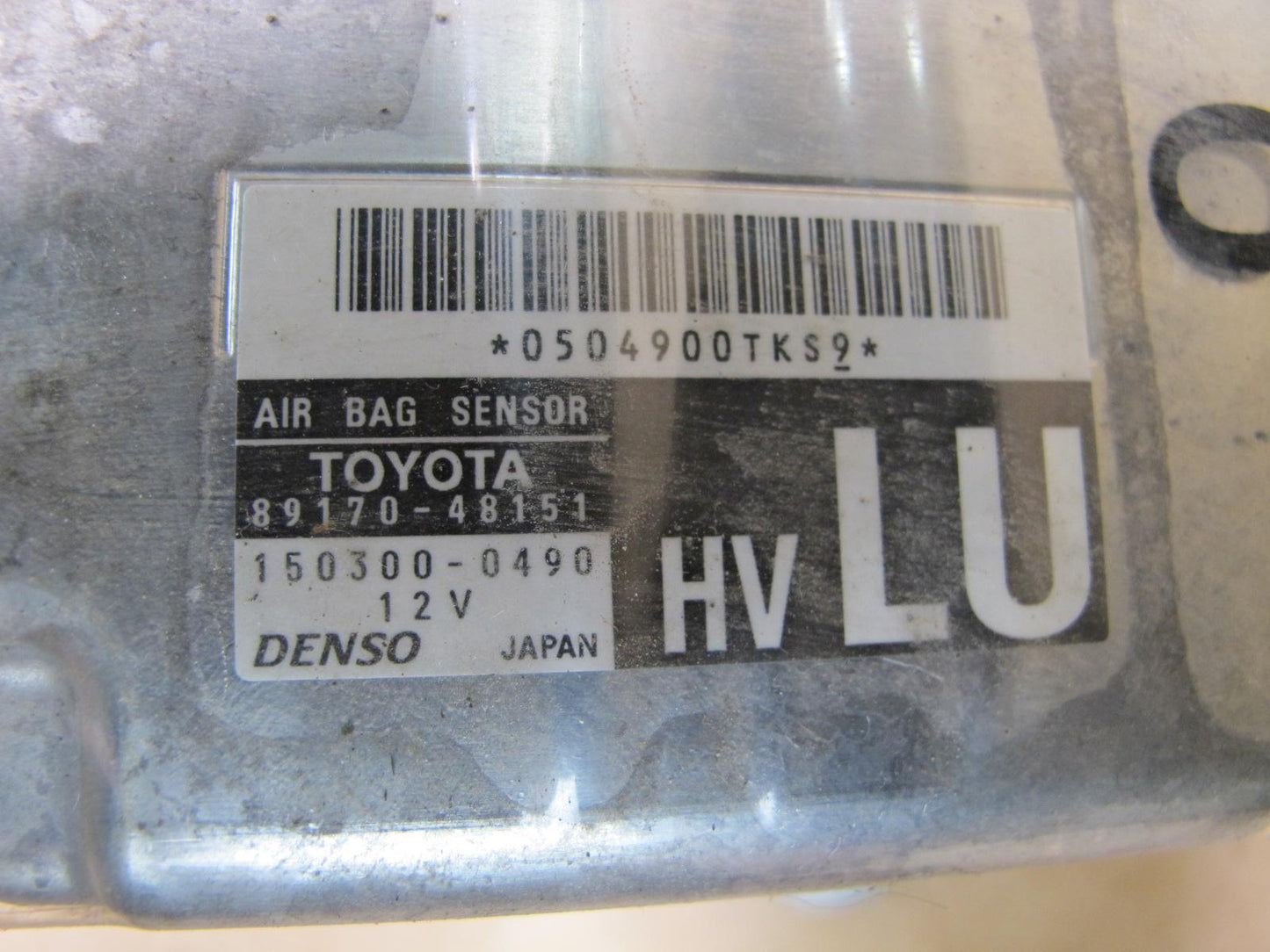 04-08 LEXUS RX400H SRS AIRBAG CONTROL MODULE UNIT 89170-48151 OEM