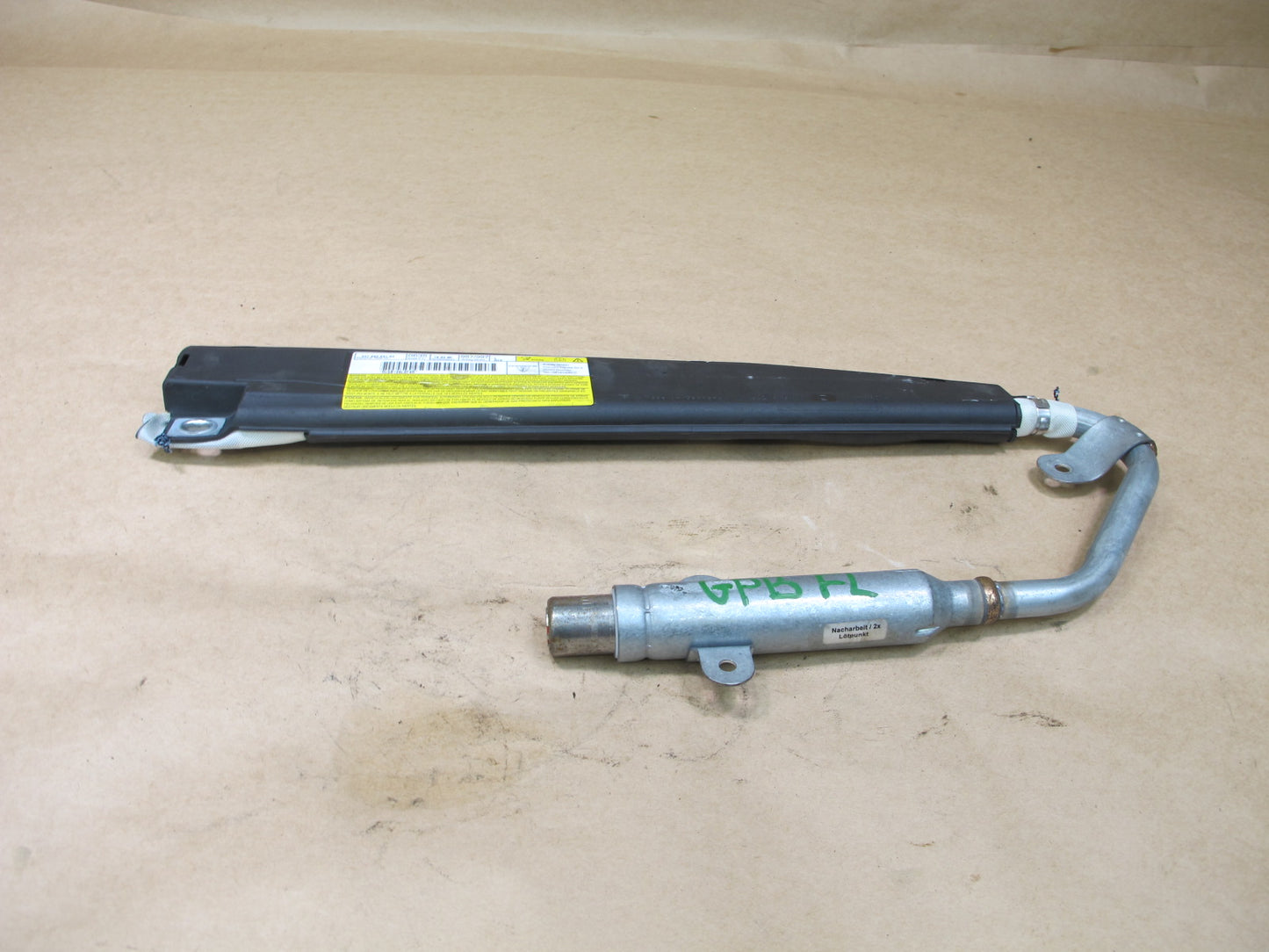 05-12 PORSCHE BOXSTER 987 CAYMAN FRONT LEFT DRIVER SIDE DOOR SRS AIRBAG OEM