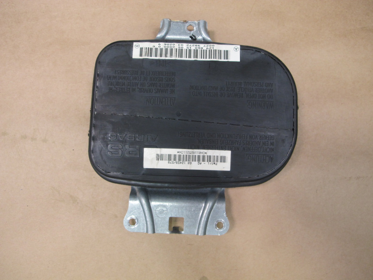 96-02 MERCEDES R129 SL500 FRONT LEFT DRIVER SIDE DOOR SRS AIRBAG OEM
