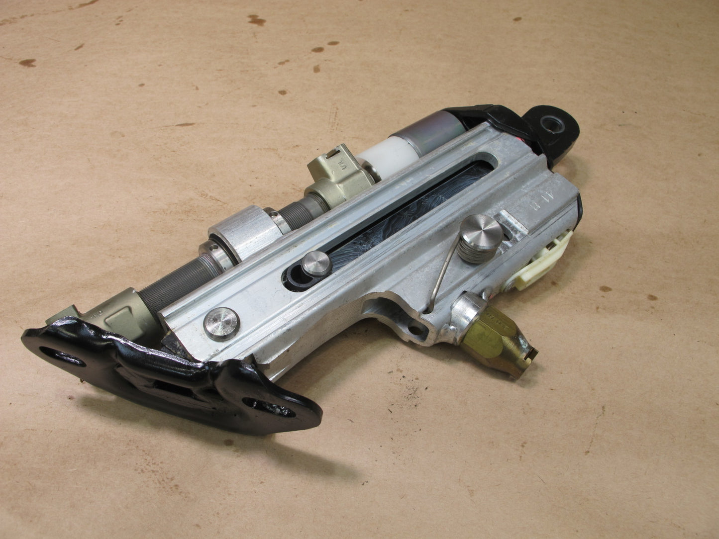 90-02 MERCEDES R129 SL500 LEFT DRIVER SIDE ROLL BAR HYDRAULIC CYLINDER