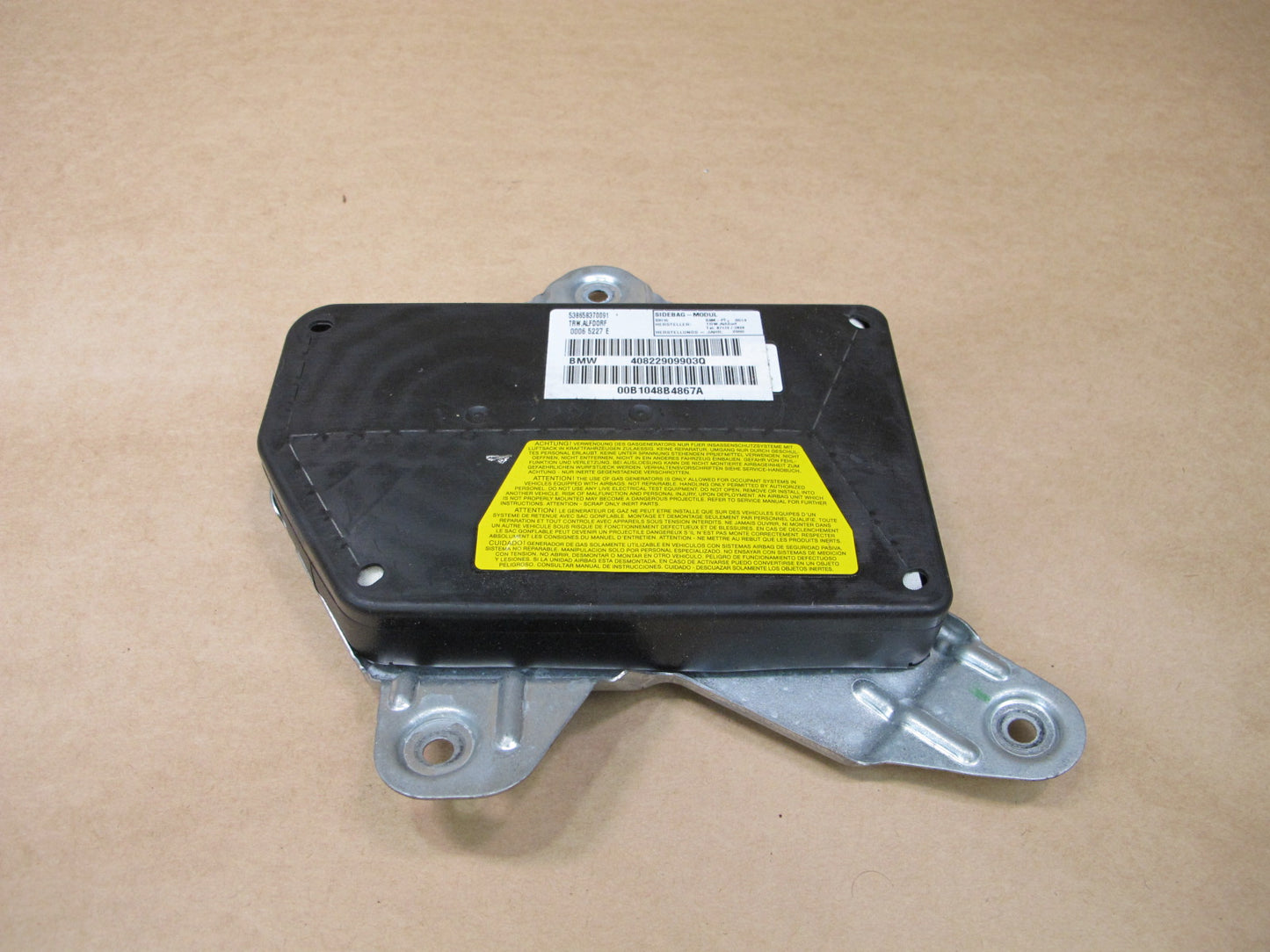 97-03 BMW E39 5-SERIES REAR RIGHT & LEFT SIDE DOOR SRS AIRBAG OEM