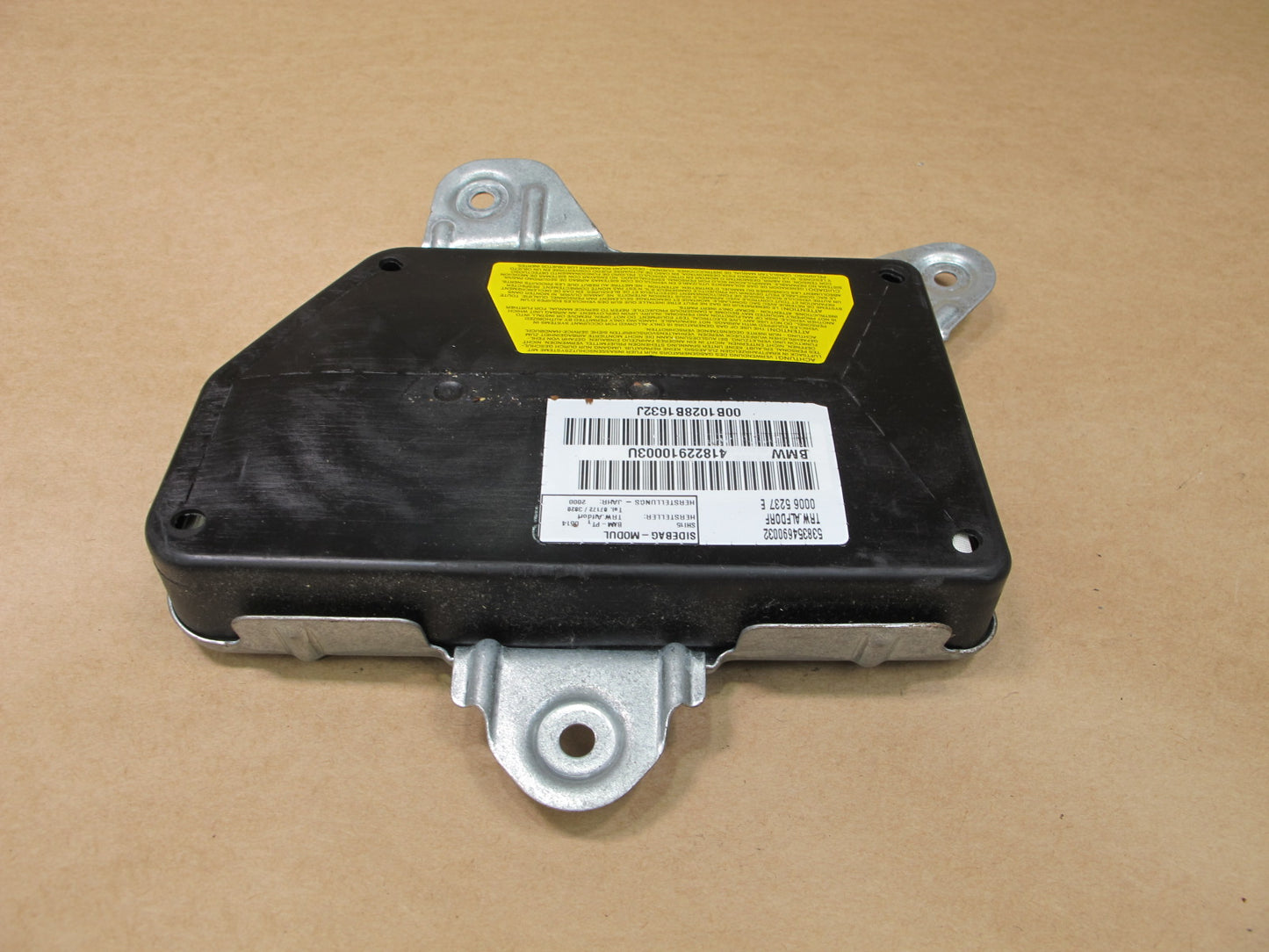 97-03 BMW E39 5-SERIES REAR RIGHT & LEFT SIDE DOOR SRS AIRBAG OEM