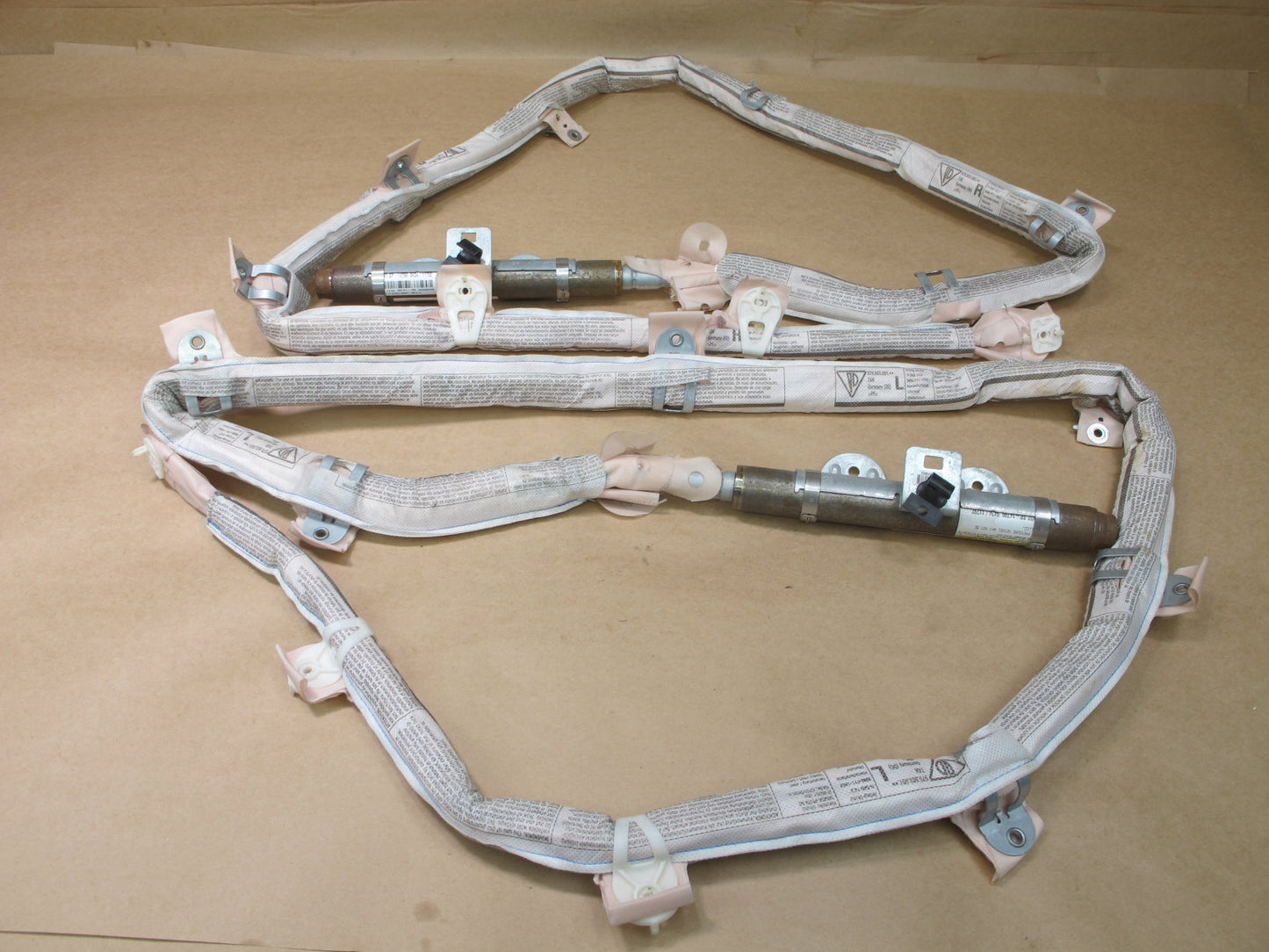 2010-2016 Porsche Panamera Left & Right Curtain SRS Air Bag OEM