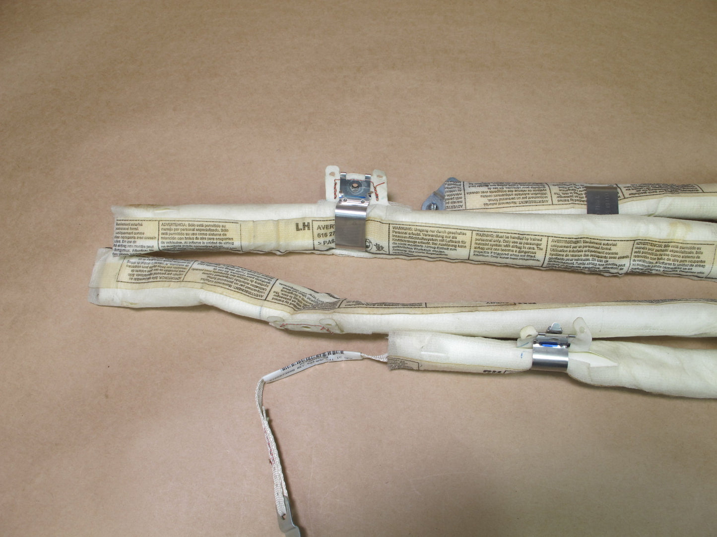 2008-2014 BMW X6 E72 Left & Right Curtain SRS Air Bag OEM