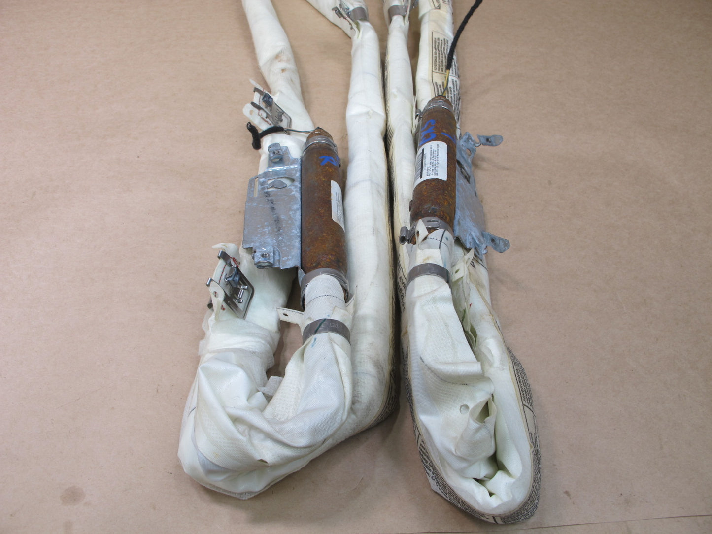 2008-2014 BMW X6 E72 Left & Right Curtain SRS Air Bag OEM