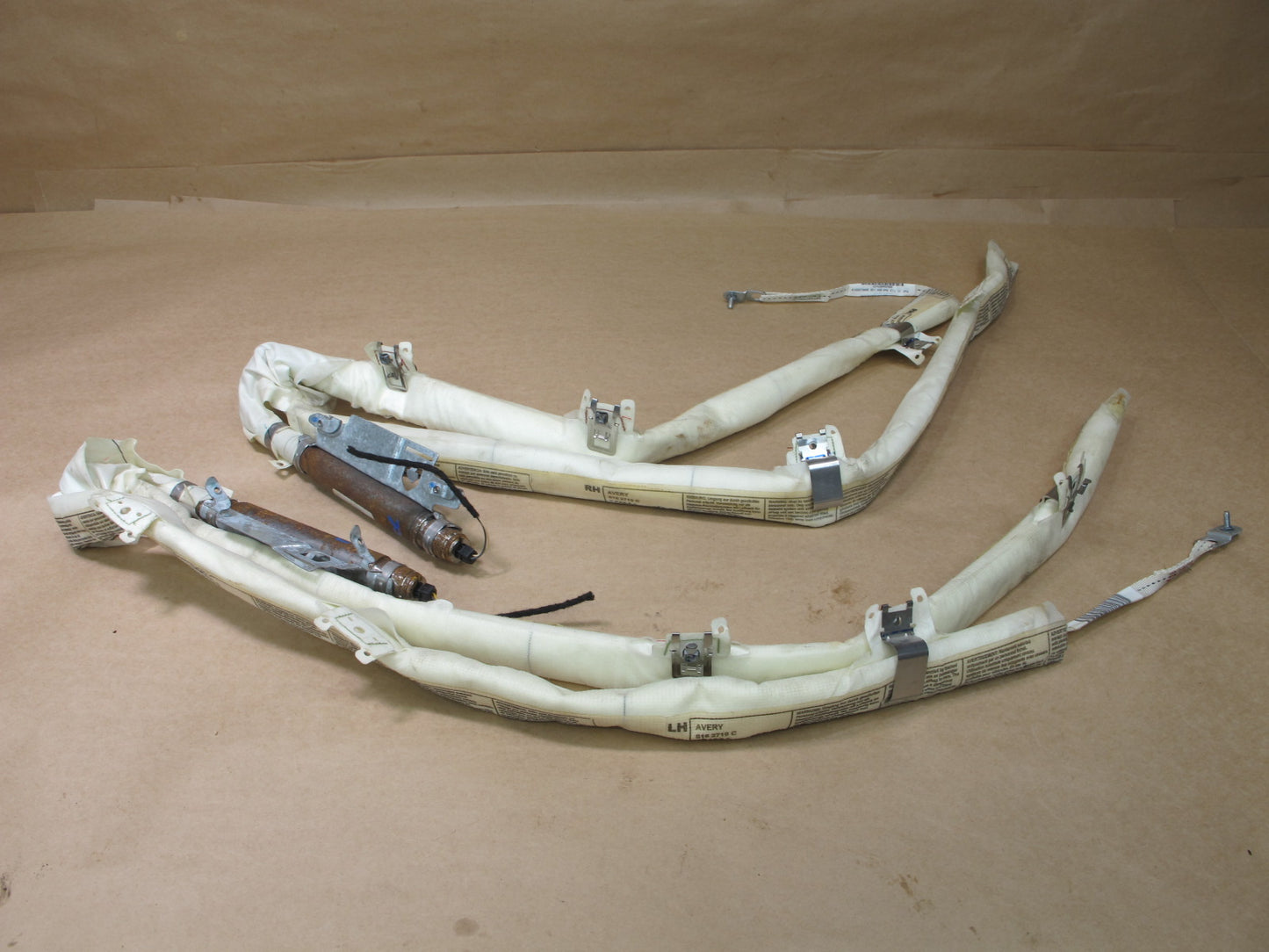 2008-2014 BMW X6 E72 Left & Right Curtain SRS Air Bag OEM