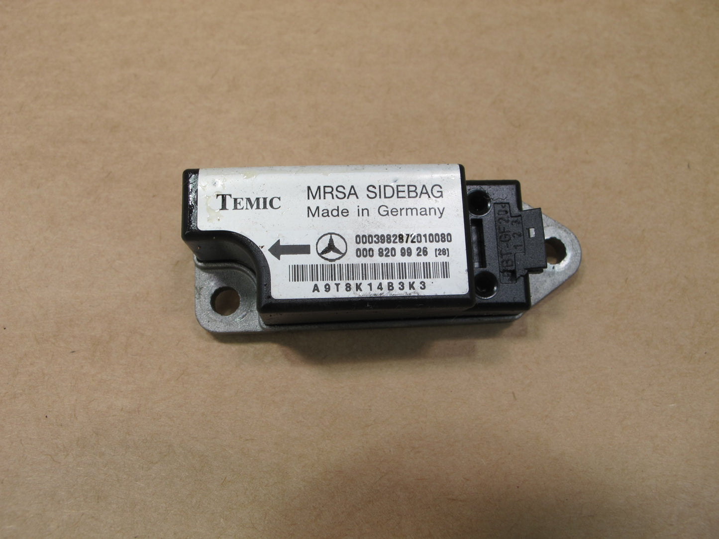 96-02 MERCEDES R129 SL500 SAFETY CRASH IMPACT SRS AIRBAG SENSOR 2PCS OEM
