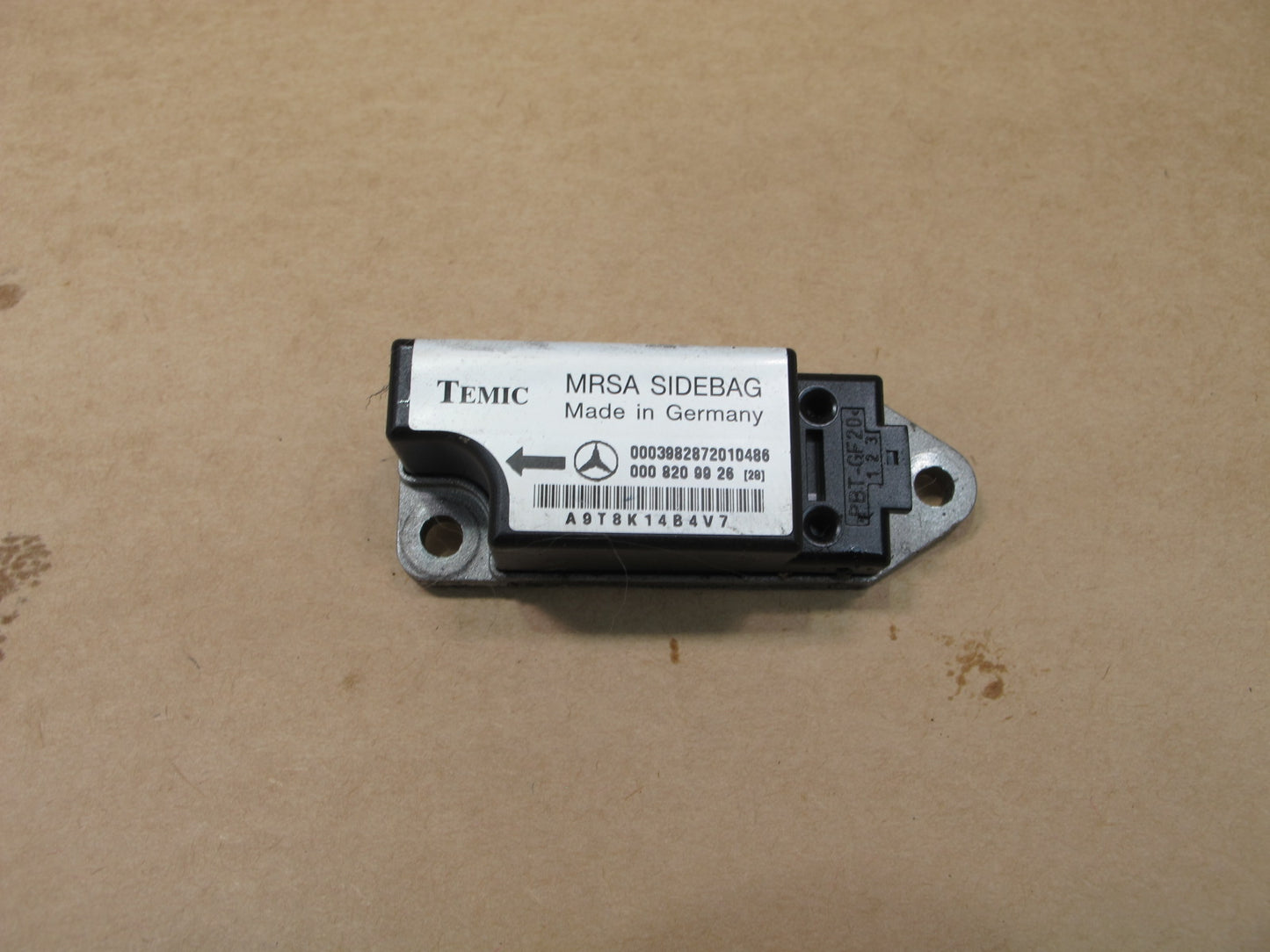 96-02 MERCEDES R129 SL500 SAFETY CRASH IMPACT SRS AIRBAG SENSOR 2PCS OEM
