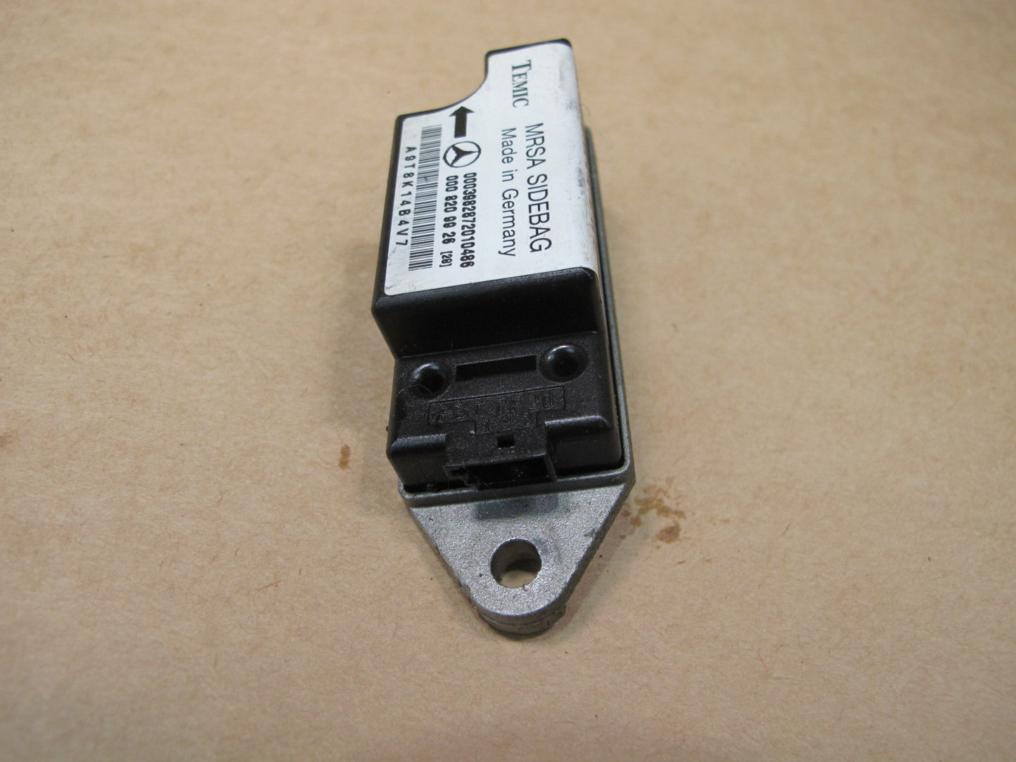 96-02 MERCEDES R129 SL500 SAFETY CRASH IMPACT SRS AIRBAG SENSOR 2PCS OEM