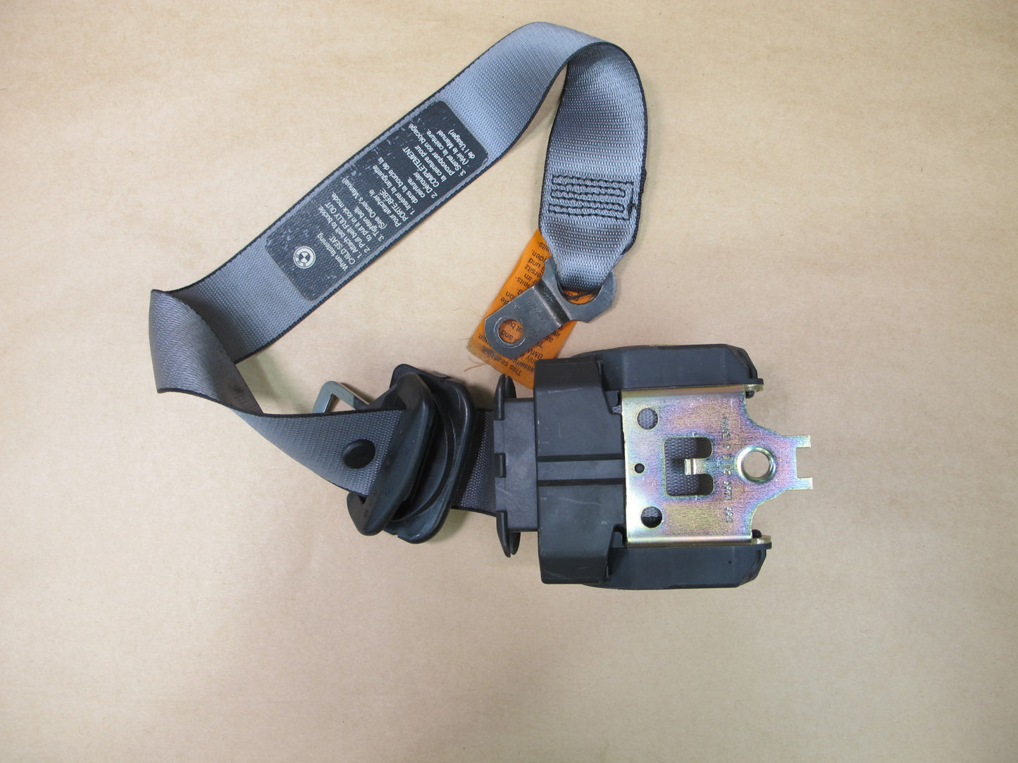 97-03 BMW E39 5-SERIES FRONT LEFT & RIGHT SIDE SEATBELT RETRACTOR SET OEM
