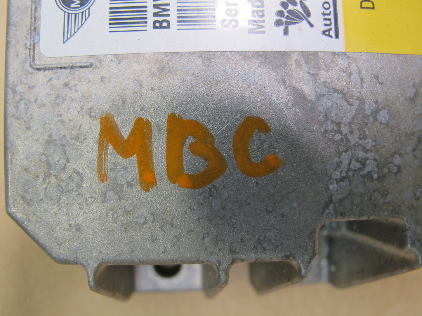 07-13 MINI COOPER R55 R56 R60 SRS AIRBAG CONTROL MODULE UNIT 9809354 OEM