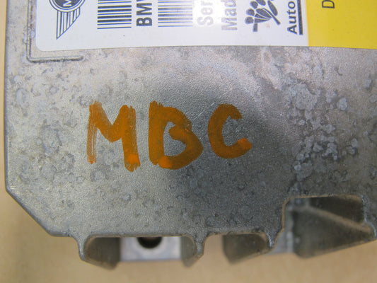07-13 MINI COOPER R55 R56 R60 SRS AIRBAG CONTROL MODULE UNIT 9809354 OEM