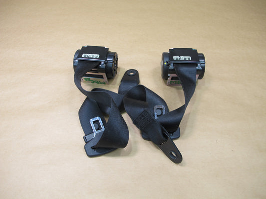 11-16 MINI R60 REAR LEFT & RIGHT SIDE SEATBELT RETRACTOR SET OEM