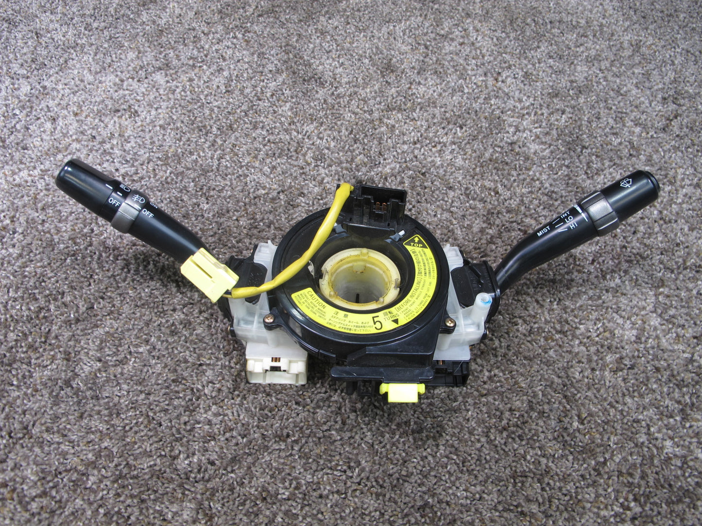 01-05 LEXUS IS300 STEERING COLUMN MULTI SWITCH CLOCK SPRING OEM